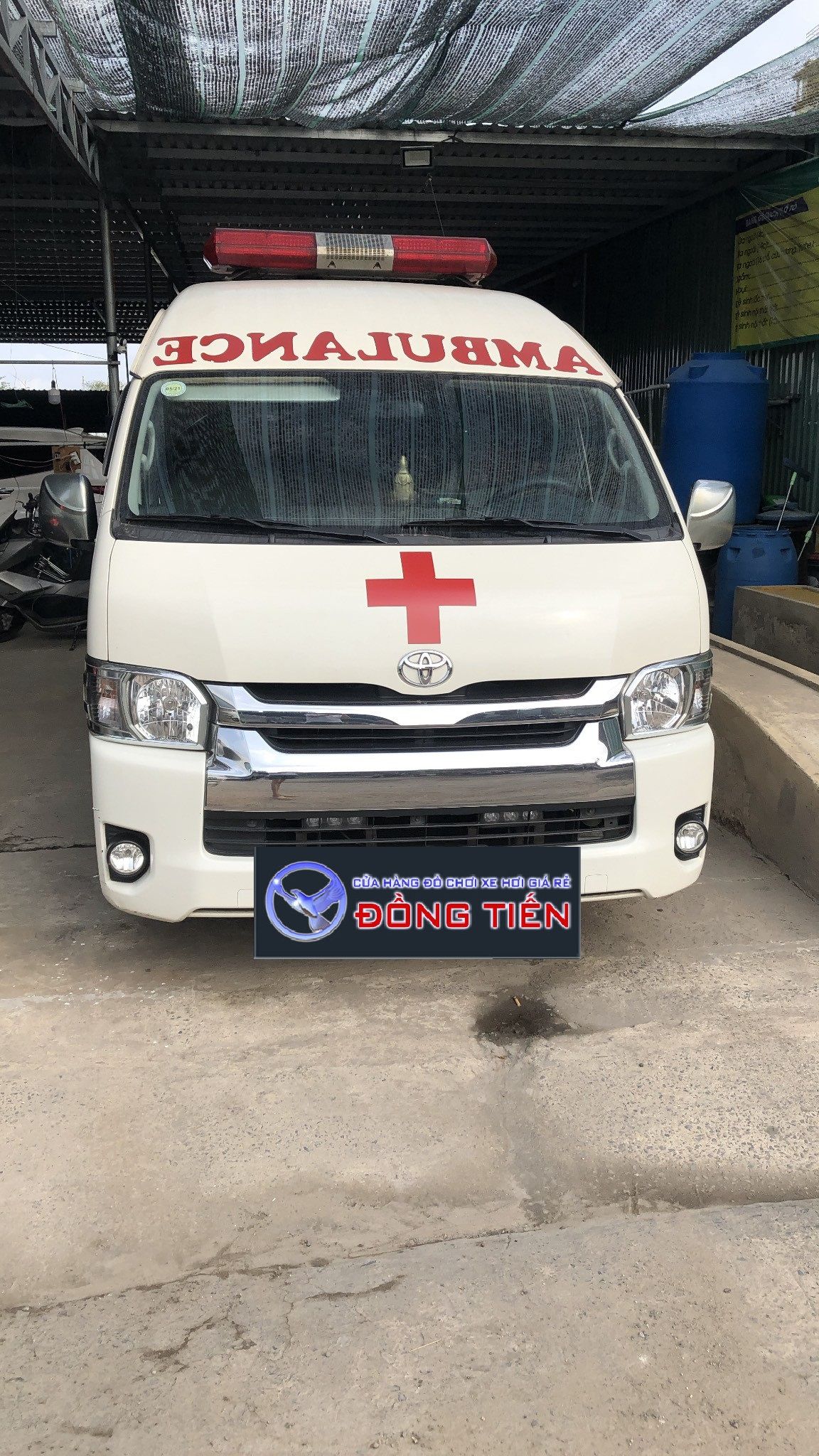 Thanh cân bằng Toyota Hiace. Thanh giằng chống lật Toyota Hiace