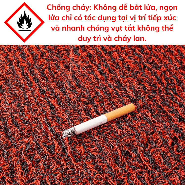 Thảm lót sàn ô tô cao su rối. Không mùi, êm chân, dấu bụi bẩn, chống thấm nước, chống cháy, chống trơn trượt, chống ồn, siêu bền, vệ sinh cực dễ