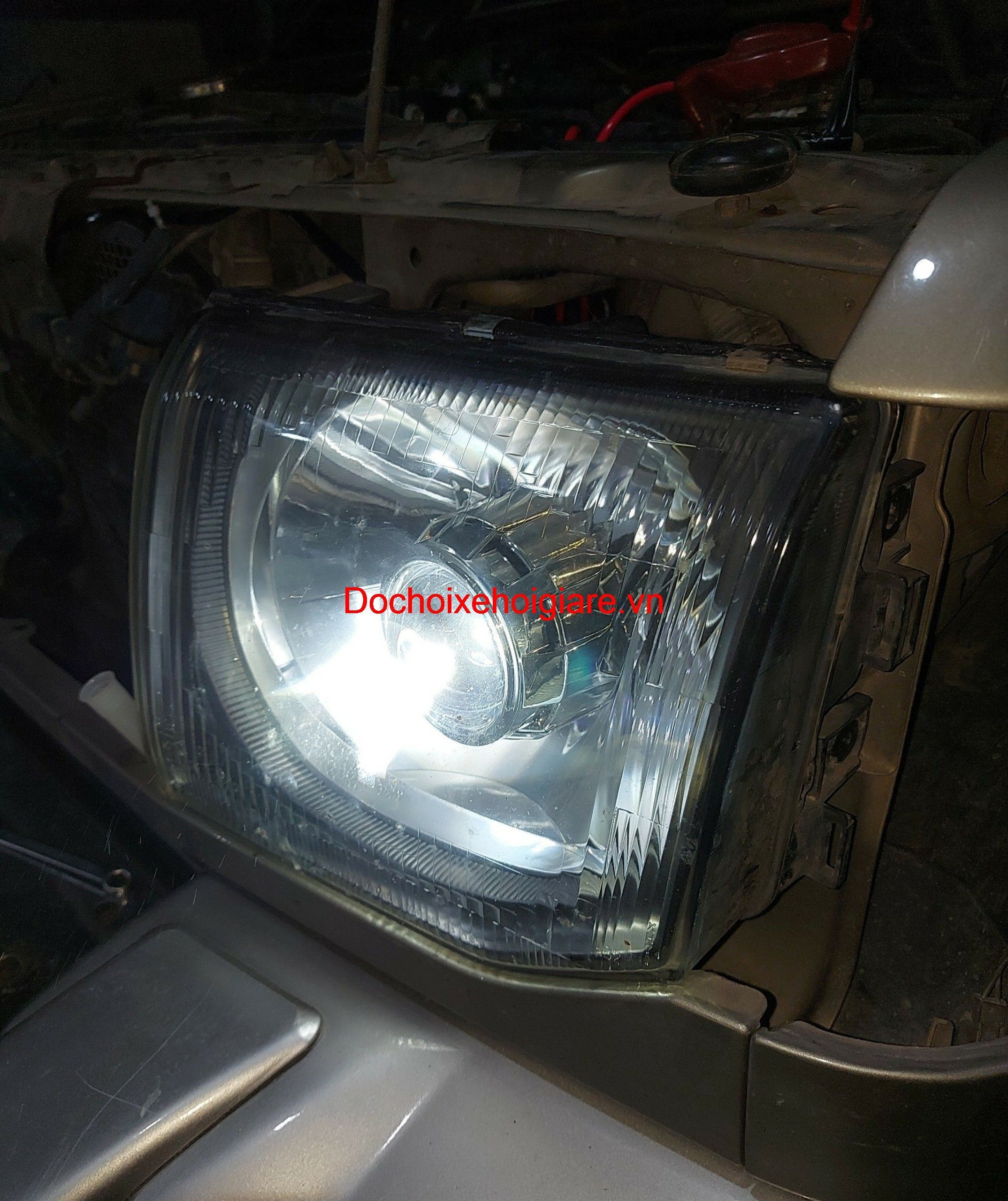 Độ Đèn Bi Pha Led Laser Xenon Mitsubishi Pajero V6 Giá Rẻ Nhất. Bao Dùng Thử 30 Ngày. Bảo Hành Tối Thiểu 2 Năm