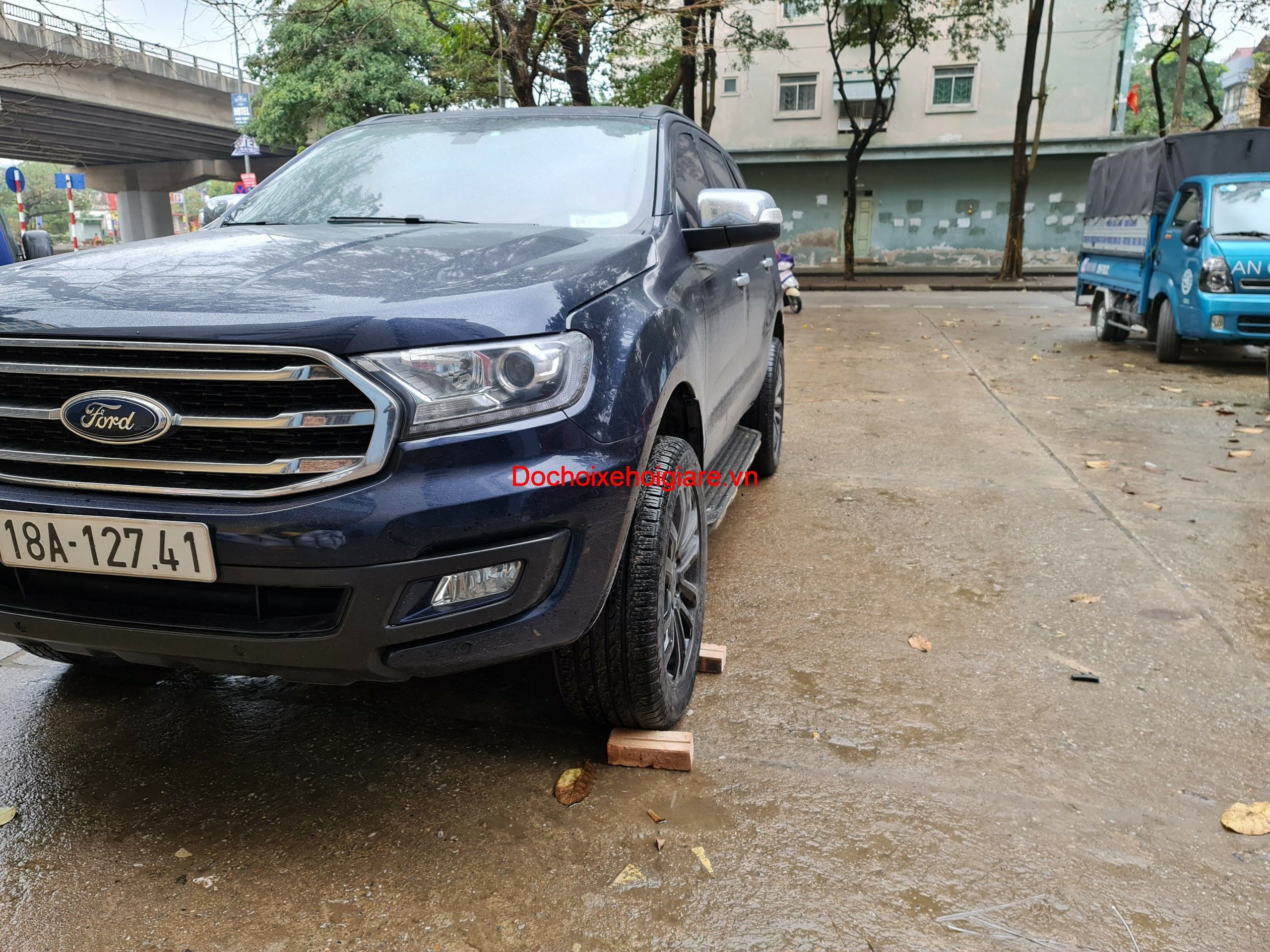 Miếng Đệm Mở Rộng Lốp Xe Ford Everest - Wheel Spacers Hợp Kim Nhôm - Có Gờ Định Tâm