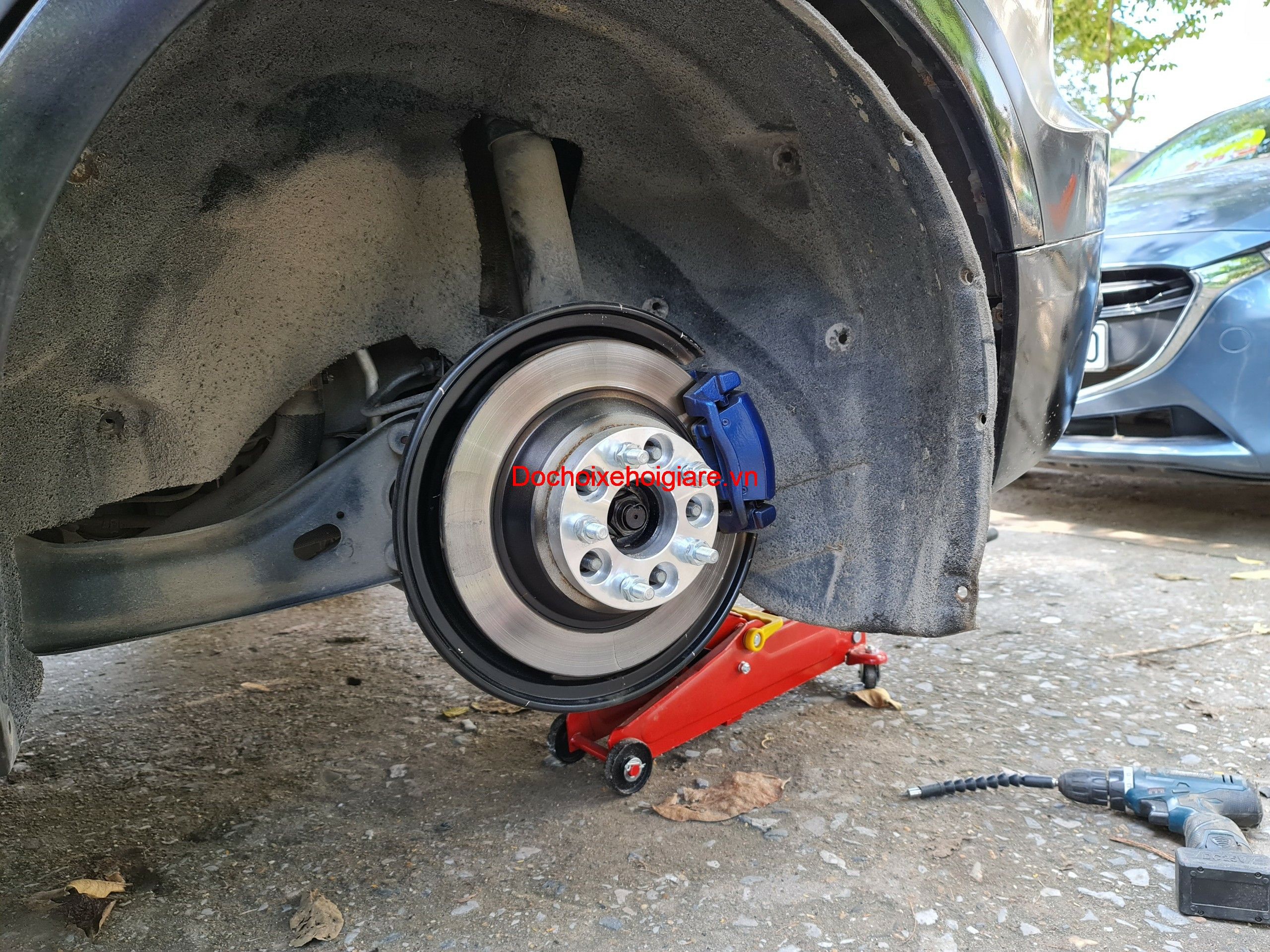 Miếng Đệm Mở Rộng Lốp Xe Zotye Z8 - Wheel Spacers Hợp Kim Nhôm - Có Gờ Định Tâm