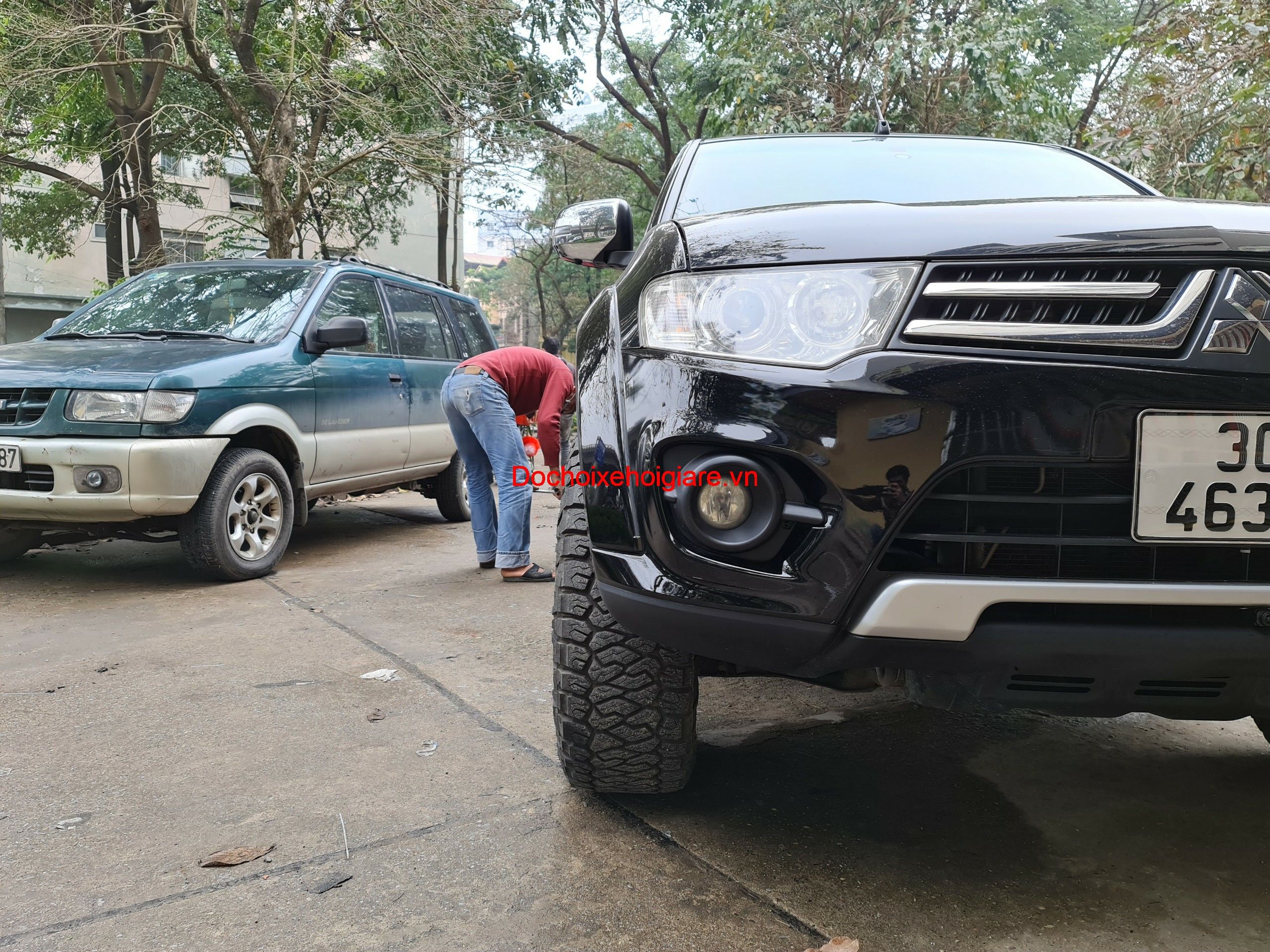 Miếng Đệm Mở Rộng Lốp Xe Mitsubishi Pajero Sport - Wheel Spacers Hợp Kim Nhôm - Có Gờ Định Tâm