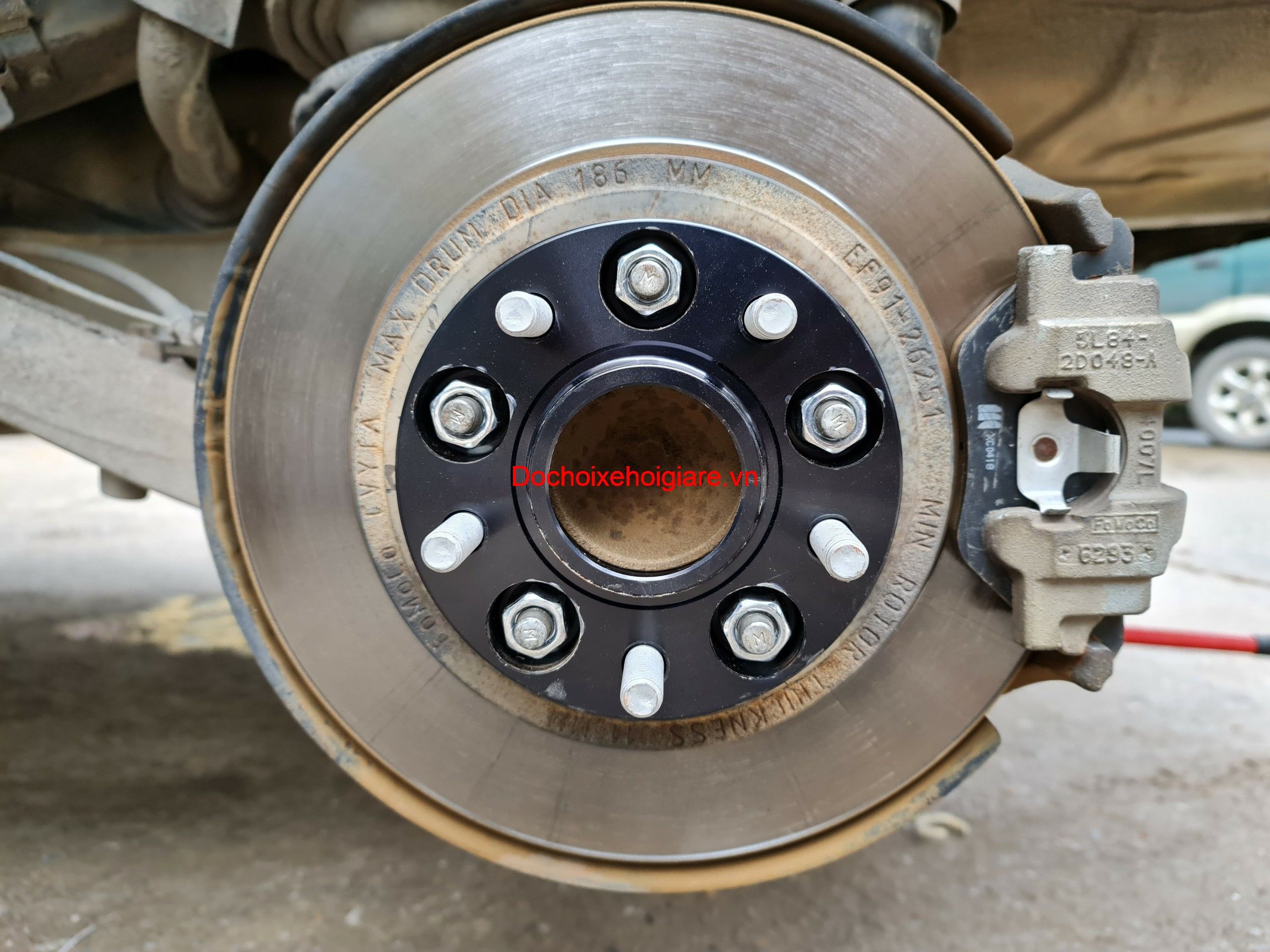 Miếng Đệm Mở Rộng Lốp Xe Ford Escape - Wheel Spacers Hợp Kim Nhôm - Có Gờ Định Tâm