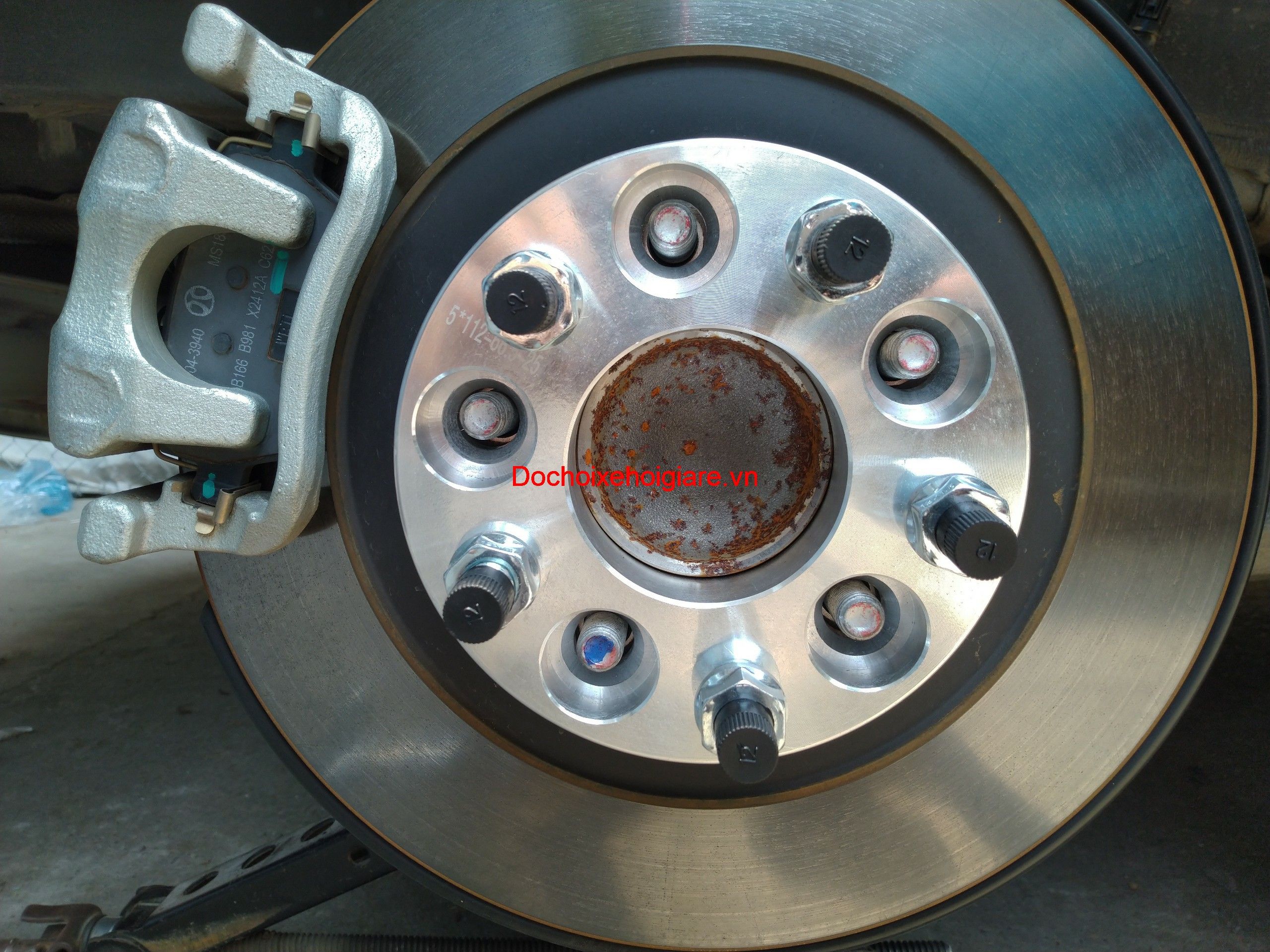 Miếng Đệm Mở Rộng Lốp Xe Beijing X7 - Wheel Spacers Hợp Kim Nhôm - Có Gờ Định Tâm