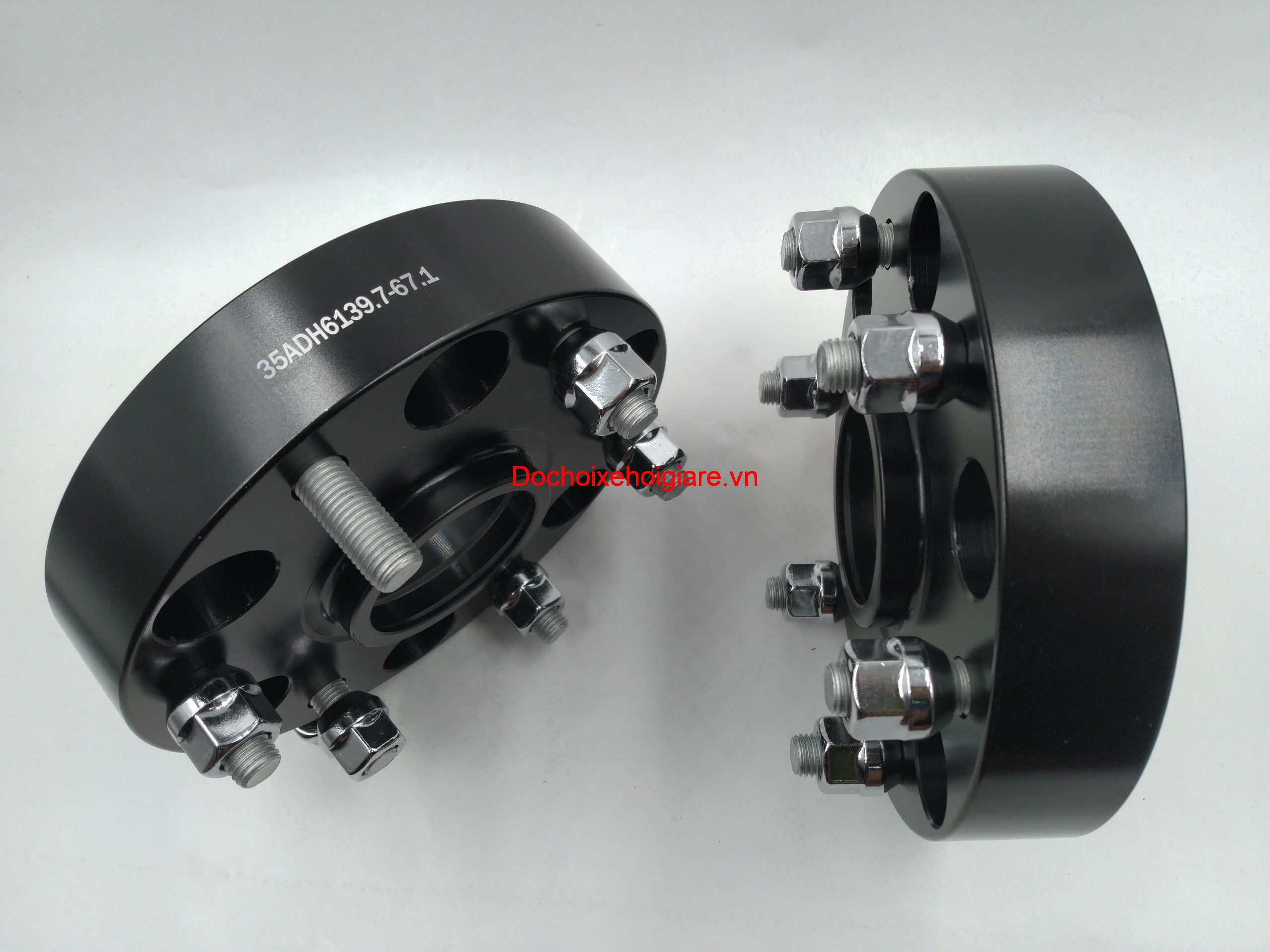 Miếng Đệm Mở Rộng Lốp Xe Mitsubishi Triton - Wheel Spacers Hợp Kim Nhôm - Có Gờ Định Tâm