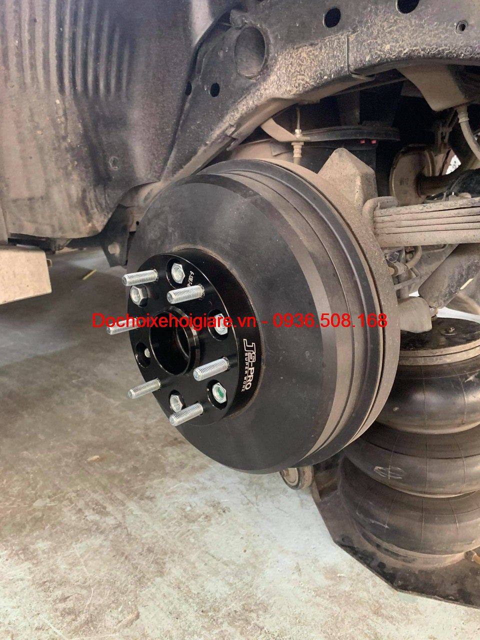 Miếng Đệm Mở Rộng Lốp Xe Mitsubishi Triton - Wheel Spacers Hợp Kim Nhôm - Có Gờ Định Tâm