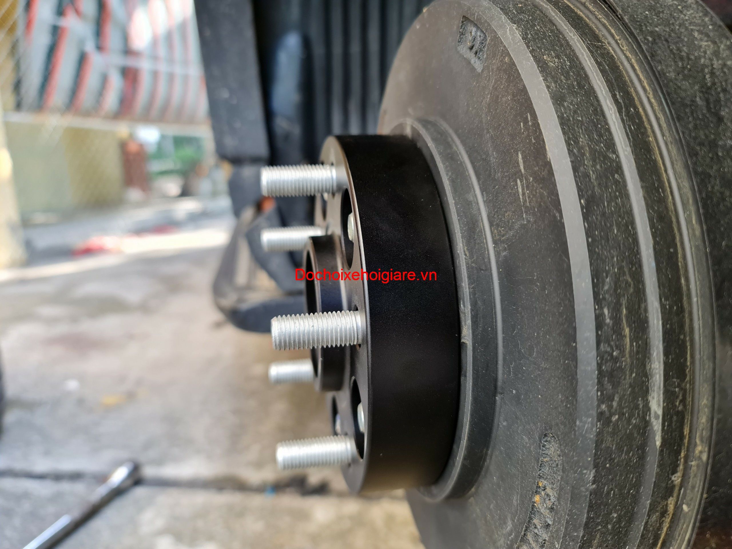 Miếng Đệm Mở Rộng Lốp Xe Mitsubishi Xpander Cross - Wheel Spacers Hợp Kim Nhôm - Có Gờ Định Tâm