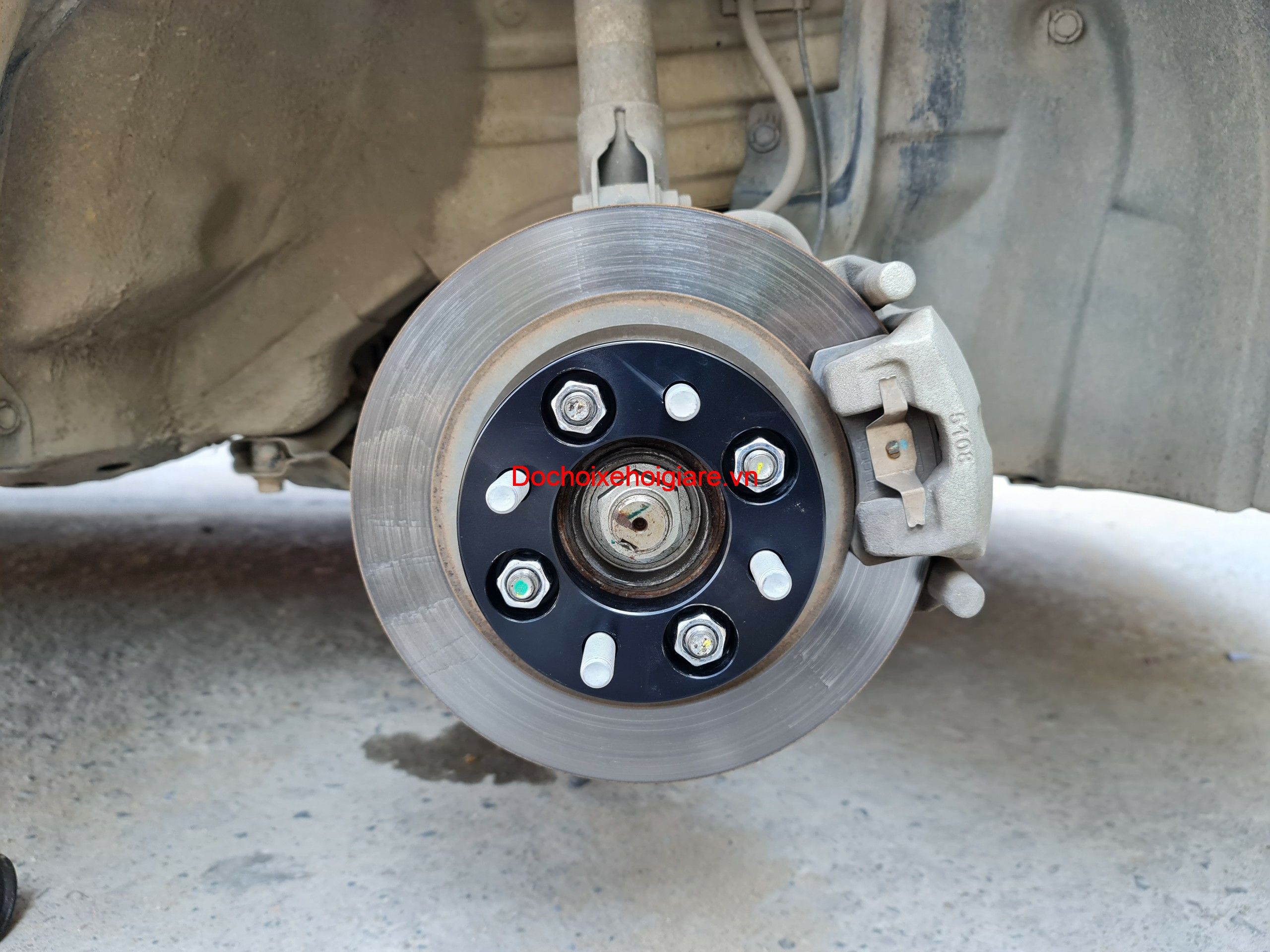 Miếng Đệm Mở Rộng Lốp Xe Mitsubishi Mirage - Wheel Spacers Hợp Kim Nhôm - Có Gờ Định Tâm