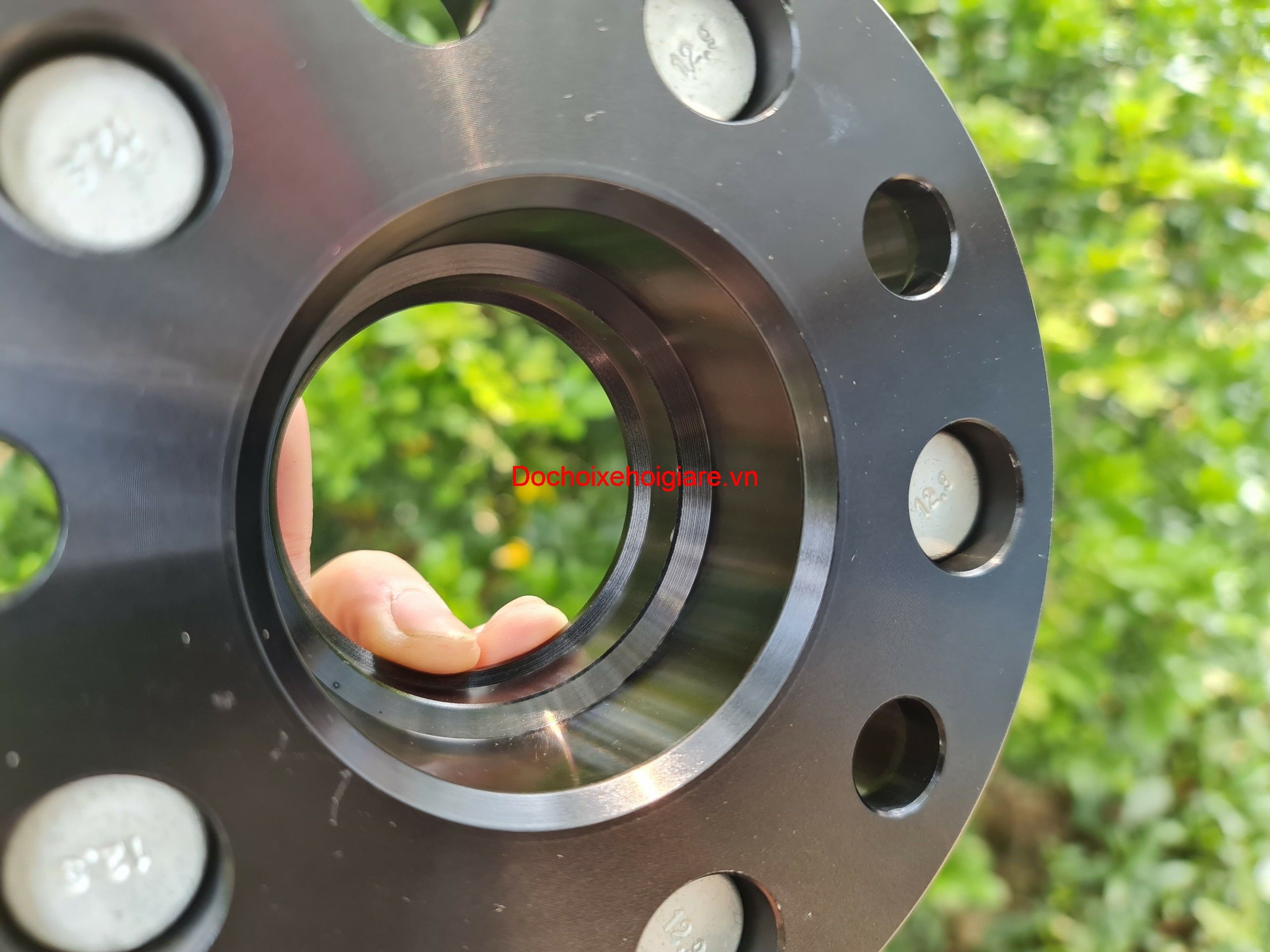 Miếng Đệm Mở Rộng Lốp Xe Mitsubishi Outlander - Wheel Spacers Hợp Kim Nhôm - Có Gờ Định Tâm