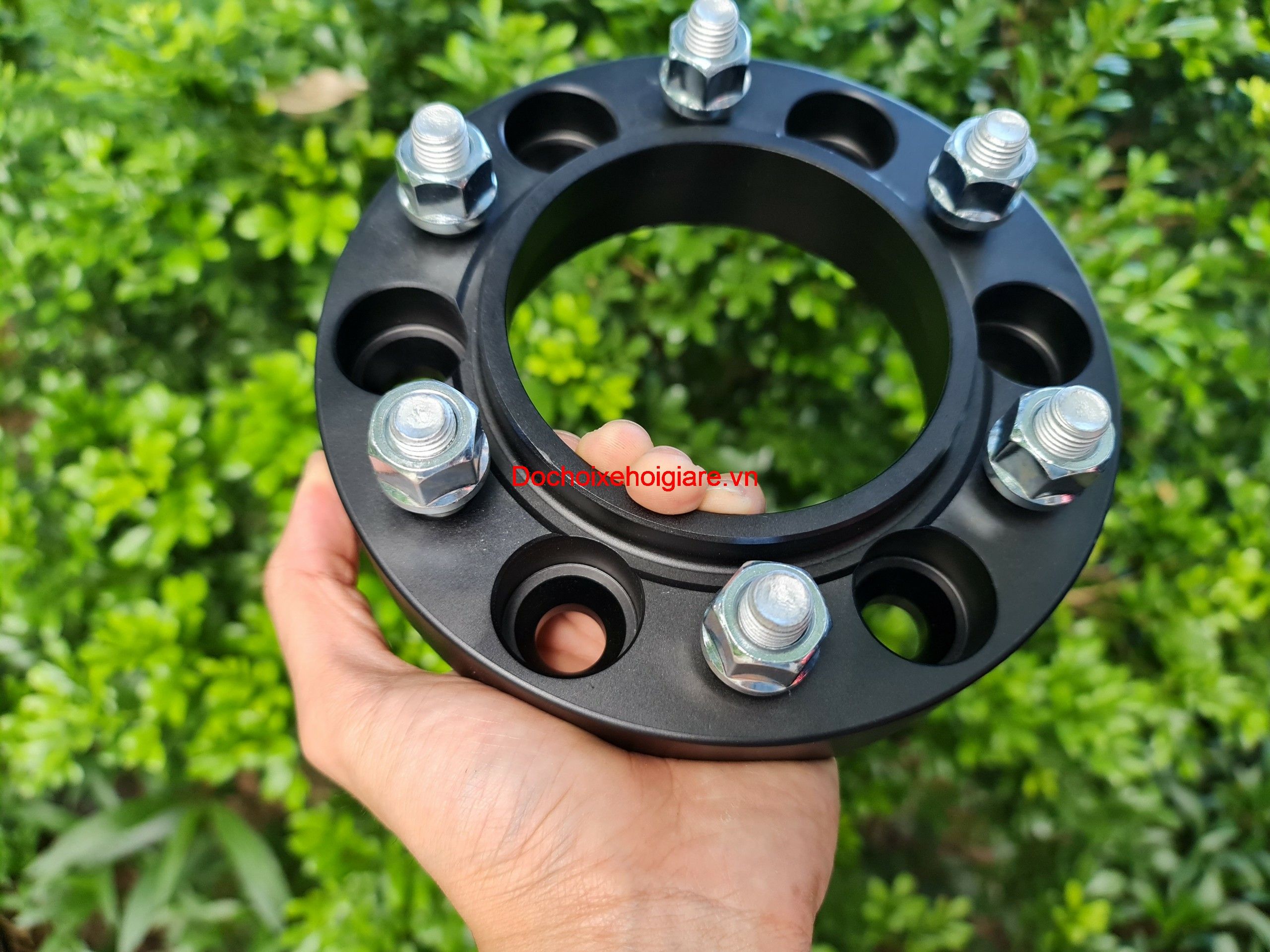 Miếng Đệm Mở Rộng Lốp Xe Toyota Hilux - Wheel Spacers Hợp Kim Nhôm - Có Gờ Định Tâm