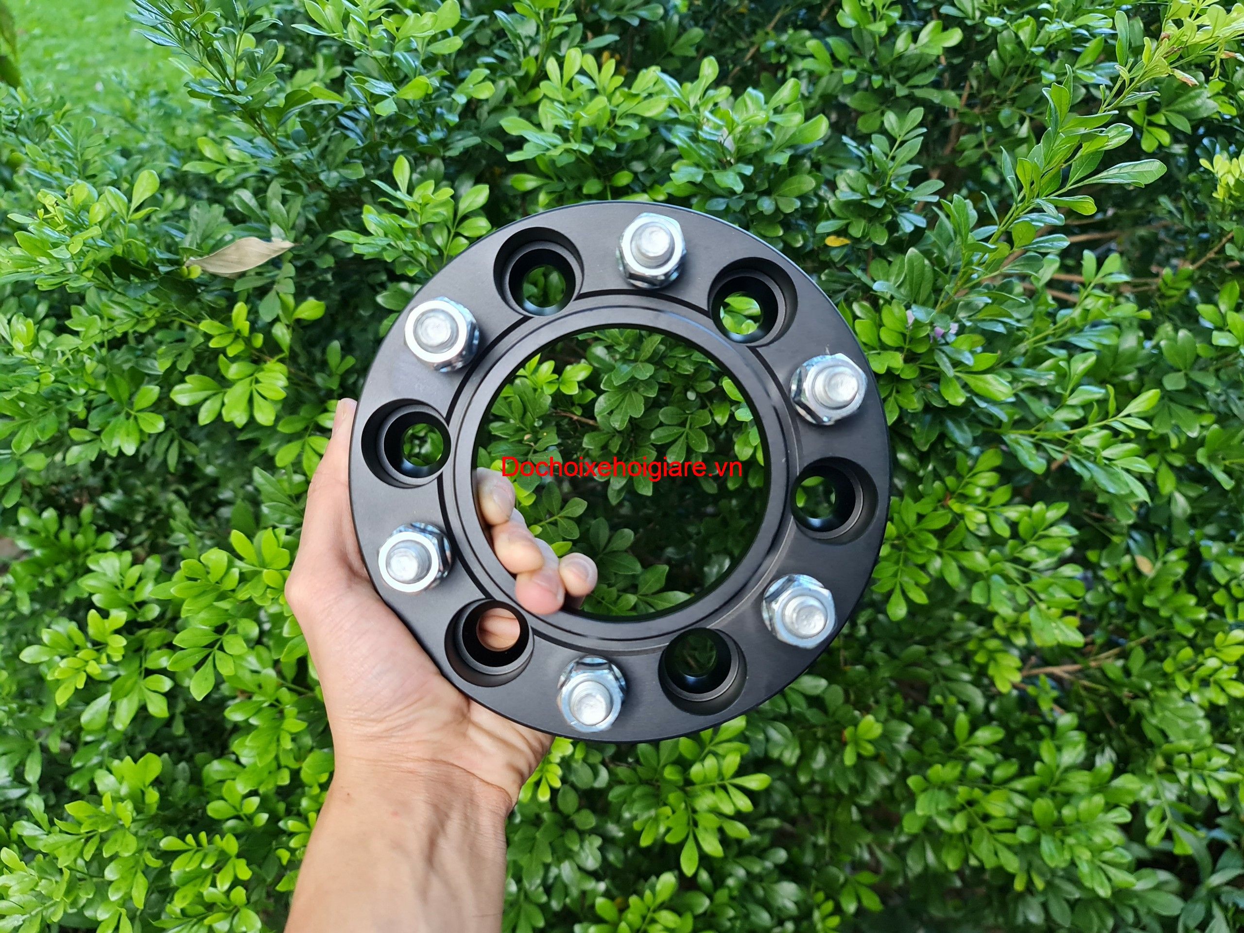 Miếng Đệm Mở Rộng Lốp Xe Toyota Hilux - Wheel Spacers Hợp Kim Nhôm - Có Gờ Định Tâm