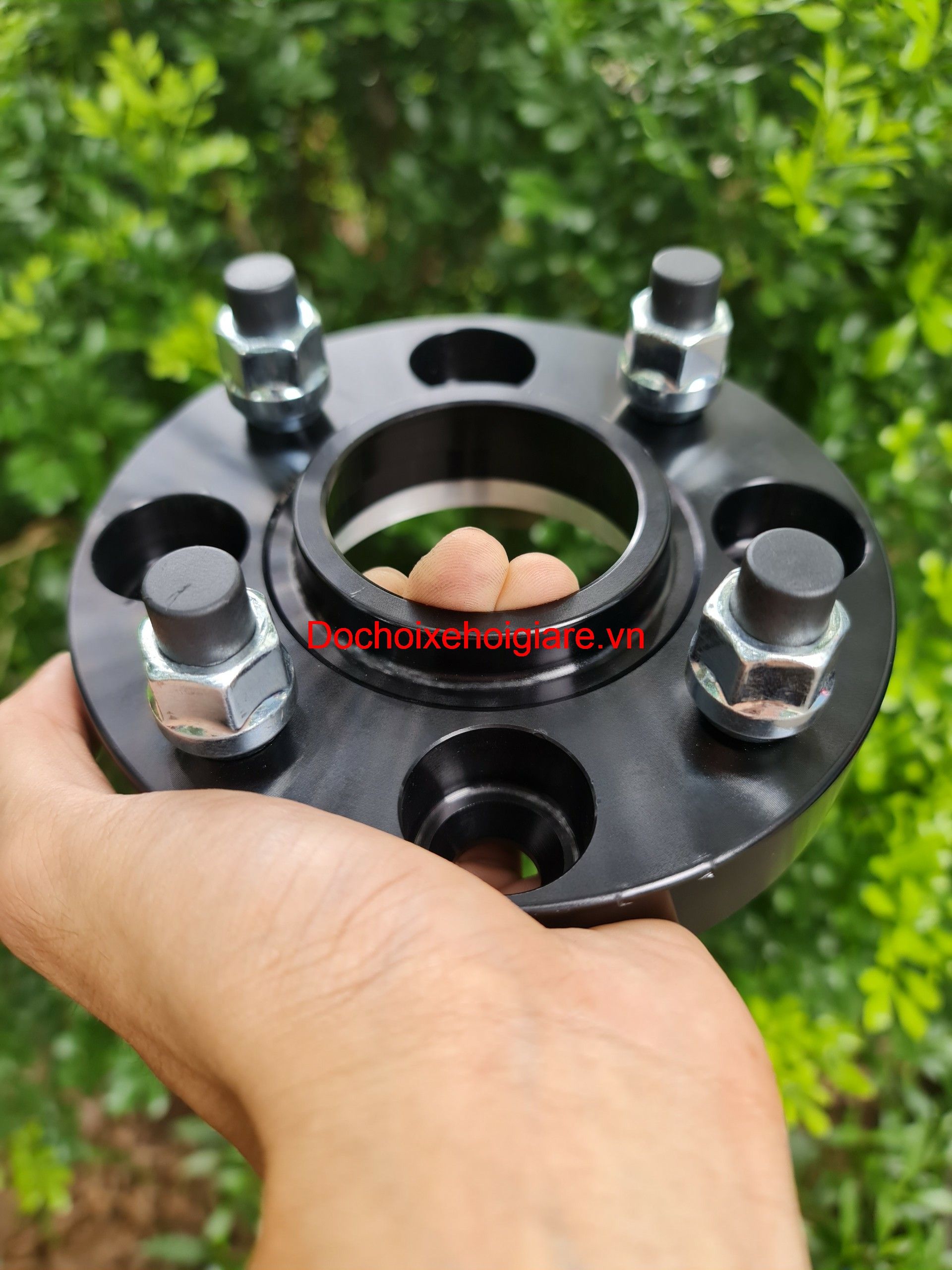 Miếng Đệm Mở Rộng Lốp Xe Matiz 3, Chevrolet Spark 2008 - Wheel Spacers Hợp Kim Nhôm - Có Gờ Định Tâm