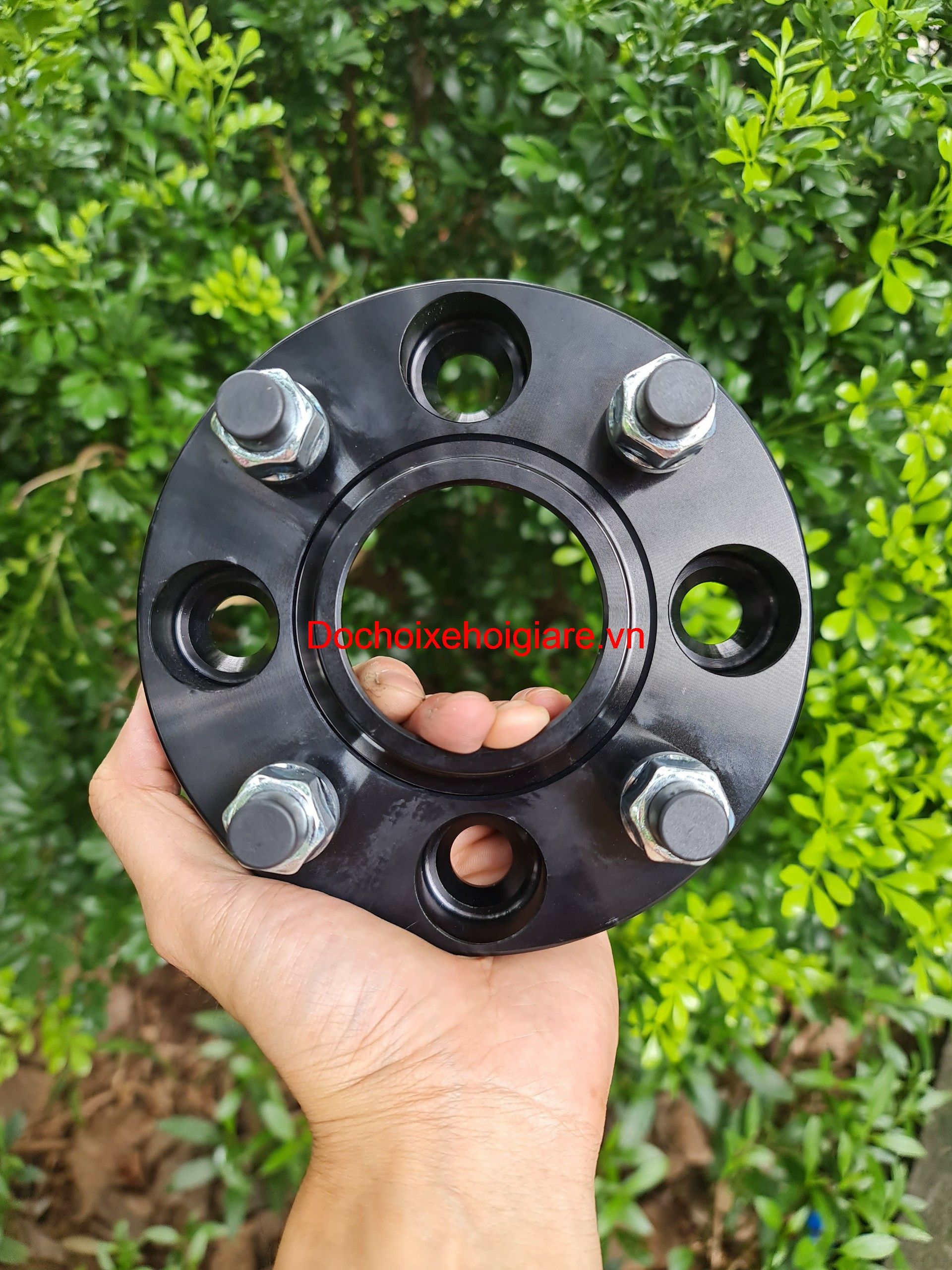 Miếng Đệm Mở Rộng Lốp Xe Matiz 3, Chevrolet Spark 2008 - Wheel Spacers Hợp Kim Nhôm - Có Gờ Định Tâm