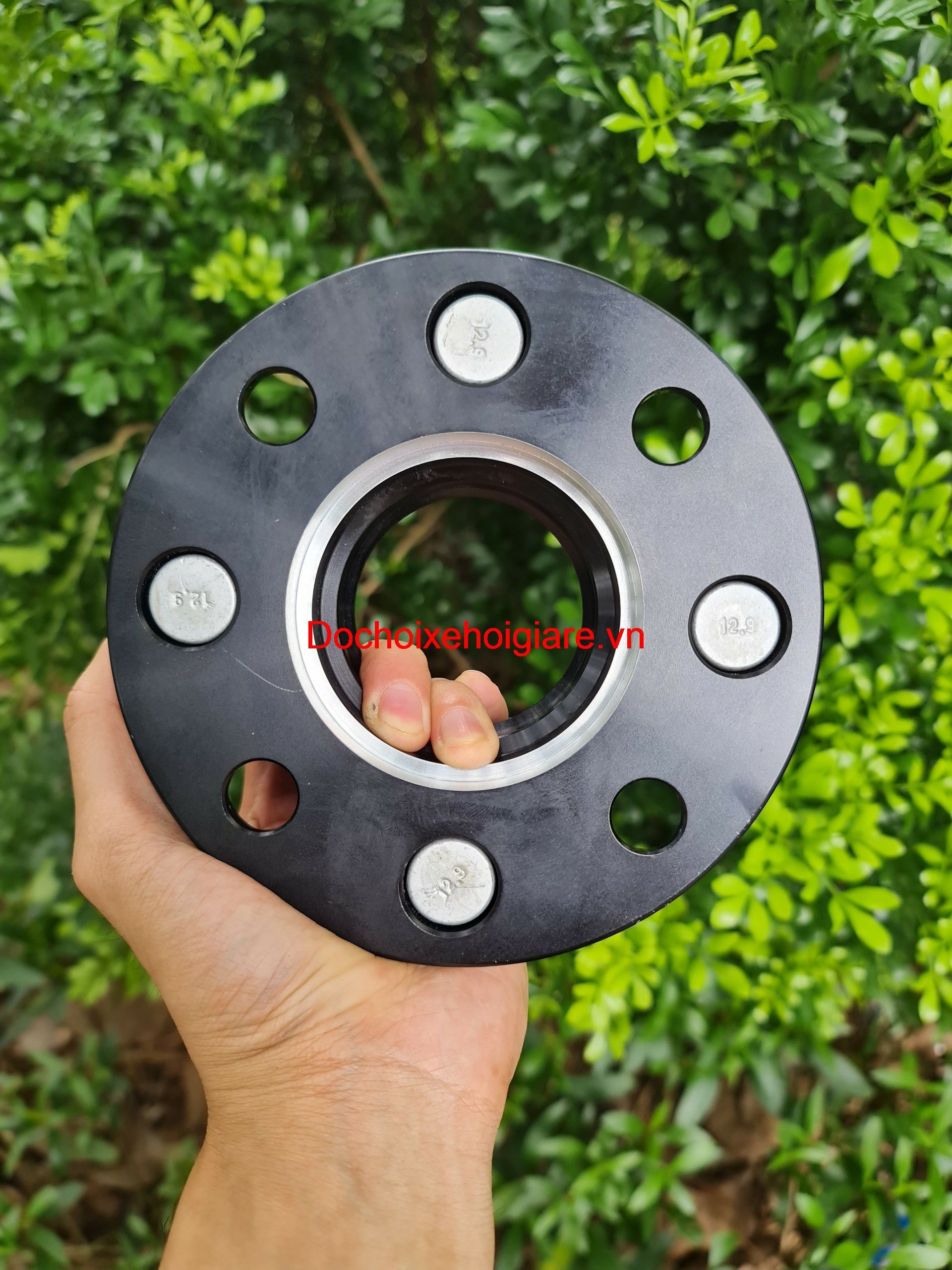 Miếng Đệm Mở Rộng Lốp Xe Matiz 3, Chevrolet Spark 2008 - Wheel Spacers Hợp Kim Nhôm - Có Gờ Định Tâm