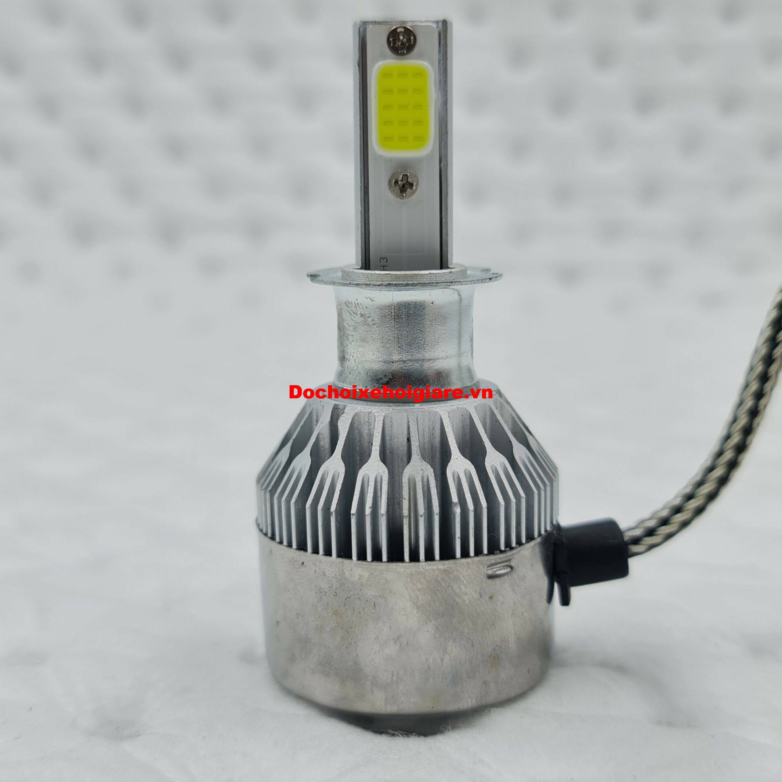 Bóng đèn led ô tô xe hơi 12V giá rẻ. Chip Led COB 18W 1800Lumen. 1 màu sáng trắng 6000Kevin