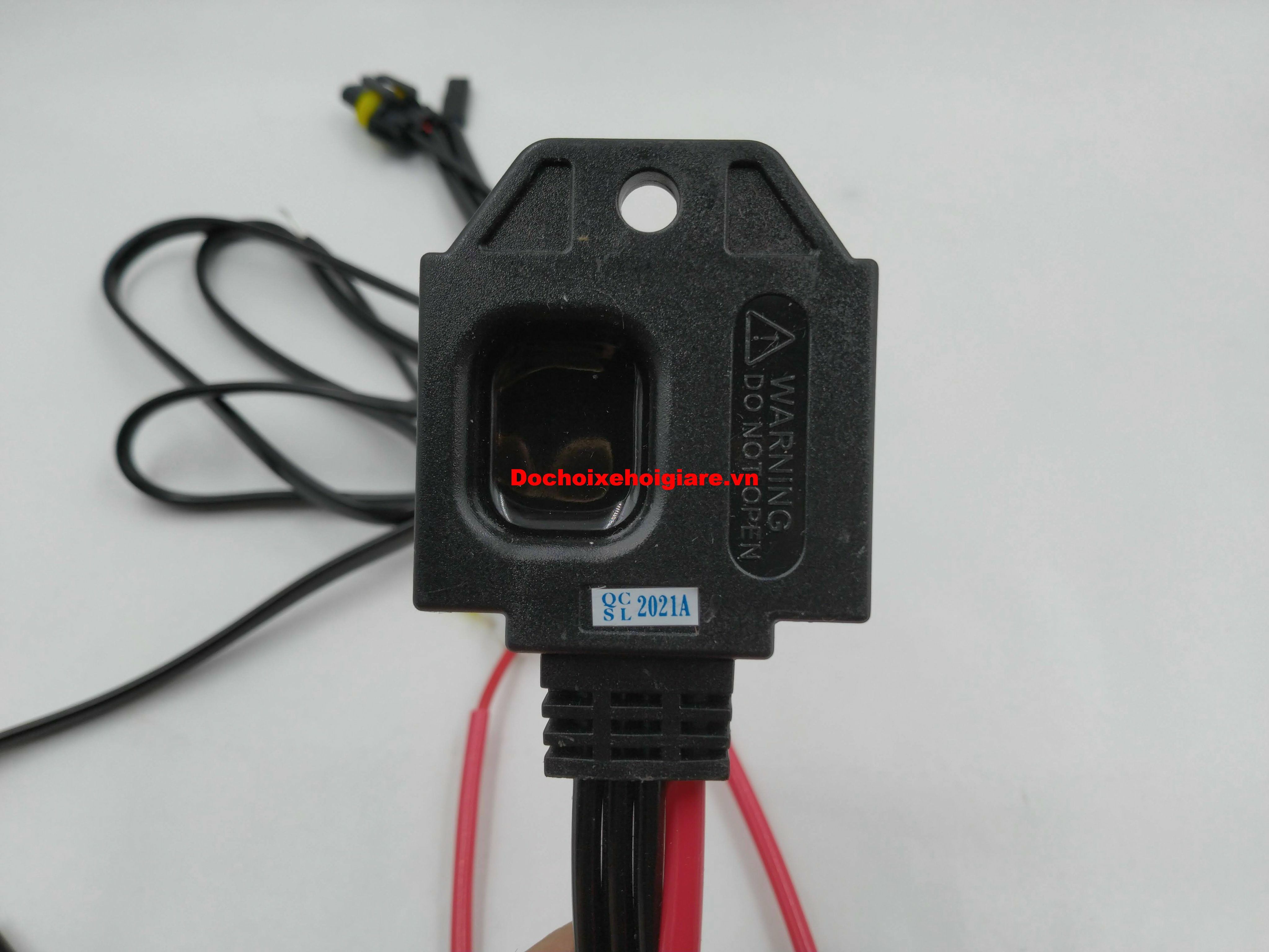 Rơ Le H4 12V lấy nguồn tại bình ắc quy, loại đặc biệt - Relay dây giật điều khiển đèn bi gầm độ, bi pha độ, bóng xenon H4