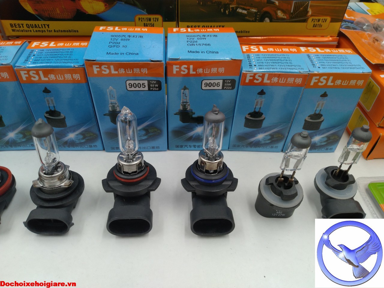 Bảng giá bóng đèn pha, tín hiệu halogen ô tô