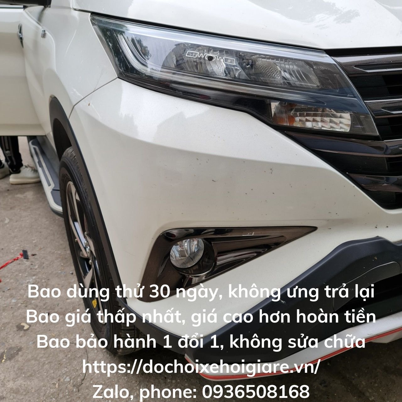 Miếng Đệm Mở Rộng Lốp Xe Toyota Rush - Wheel Spacers Hợp Kim Nhôm - Có Gờ Định Tâm