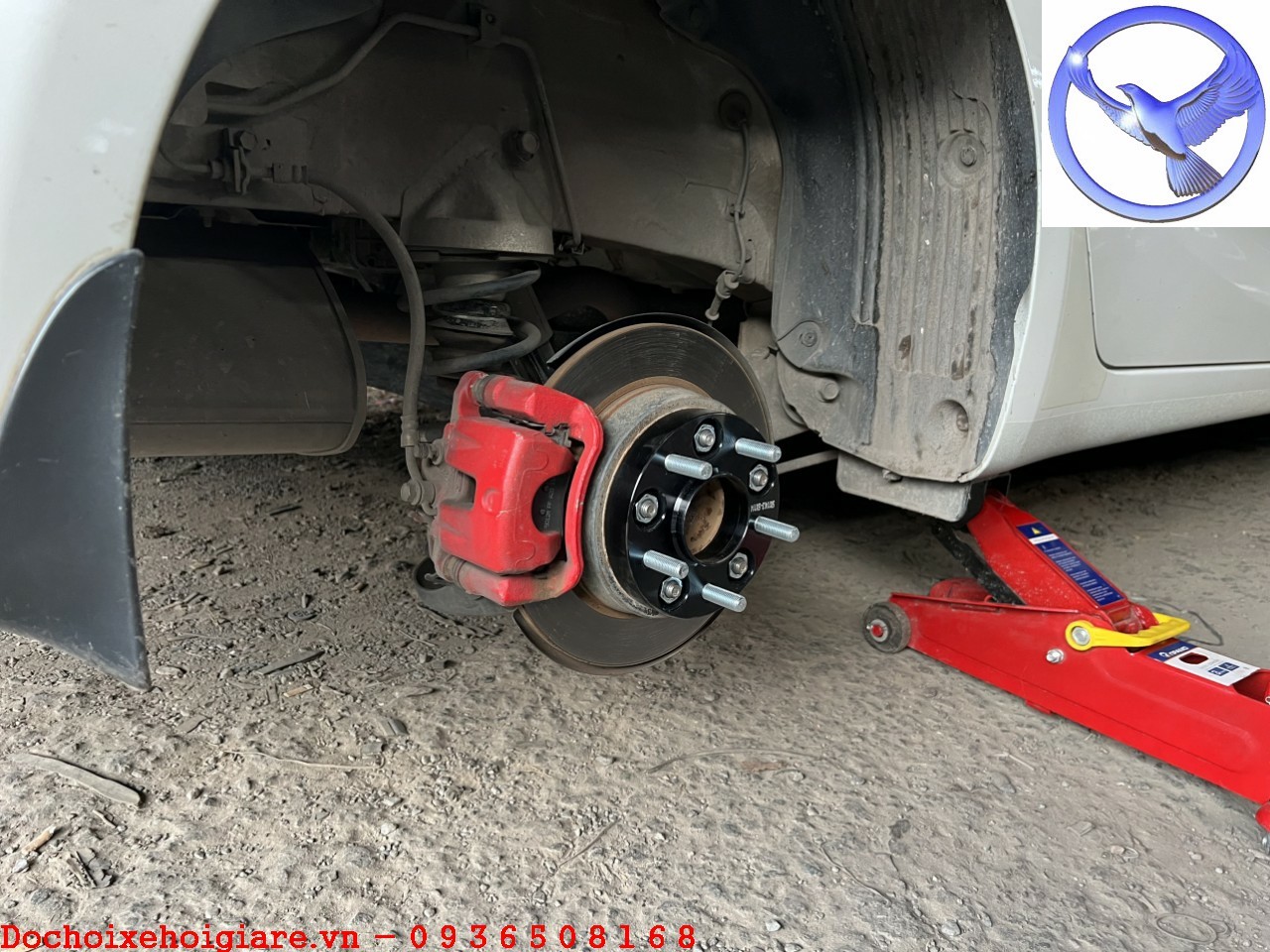 Miếng Đệm Mở Rộng Lốp Xe Kia Cerato - Wheel Spacers Hợp Kim Nhôm - Có Gờ Định Tâm