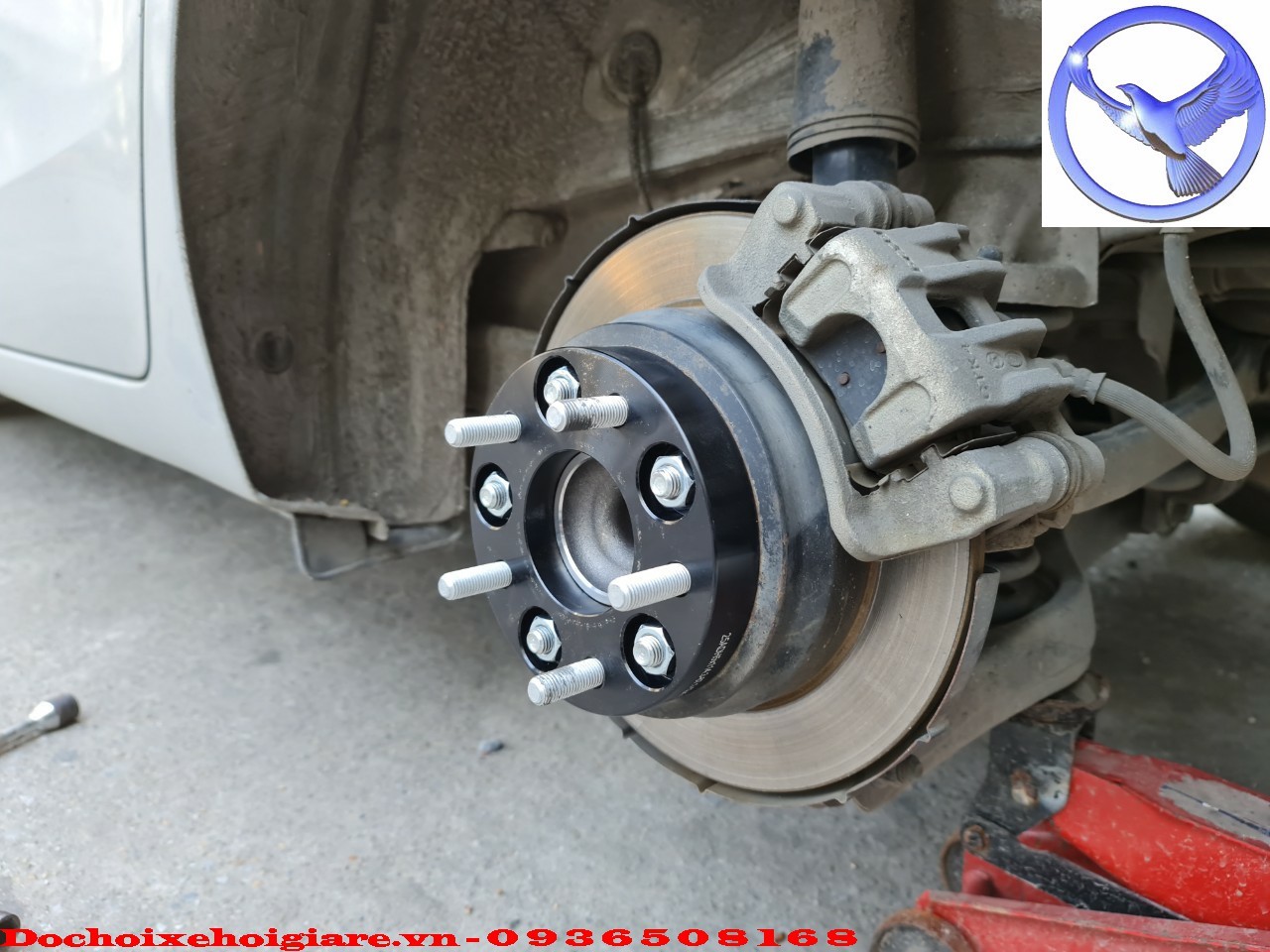 Miếng Đệm Mở Rộng Lốp Xe Hyundai I30 - Wheel Spacers Hợp Kim Nhôm - Có Gờ Định Tâm