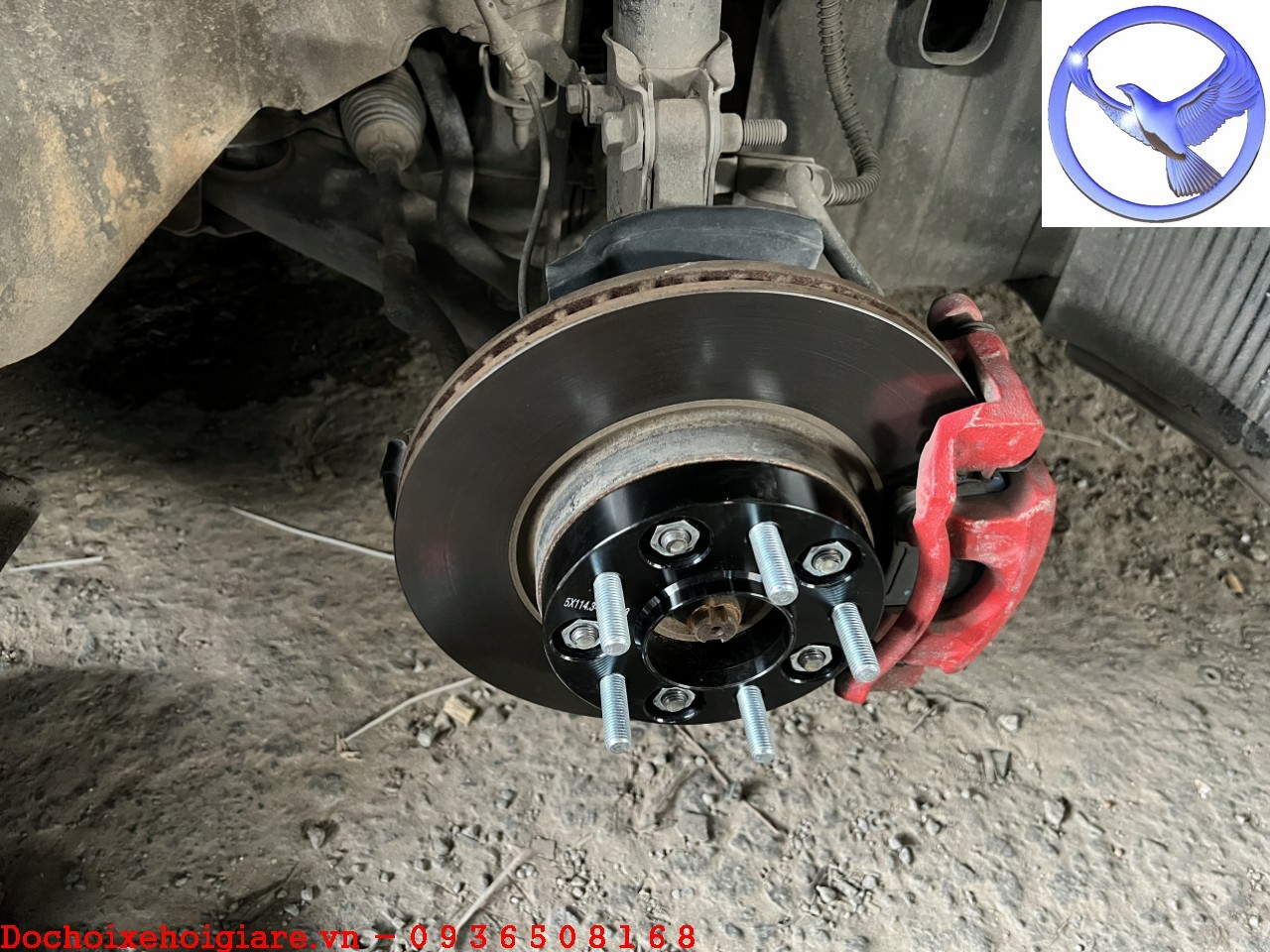 Miếng Đệm Mở Rộng Lốp Xe Kia Cerato - Wheel Spacers Hợp Kim Nhôm - Có Gờ Định Tâm