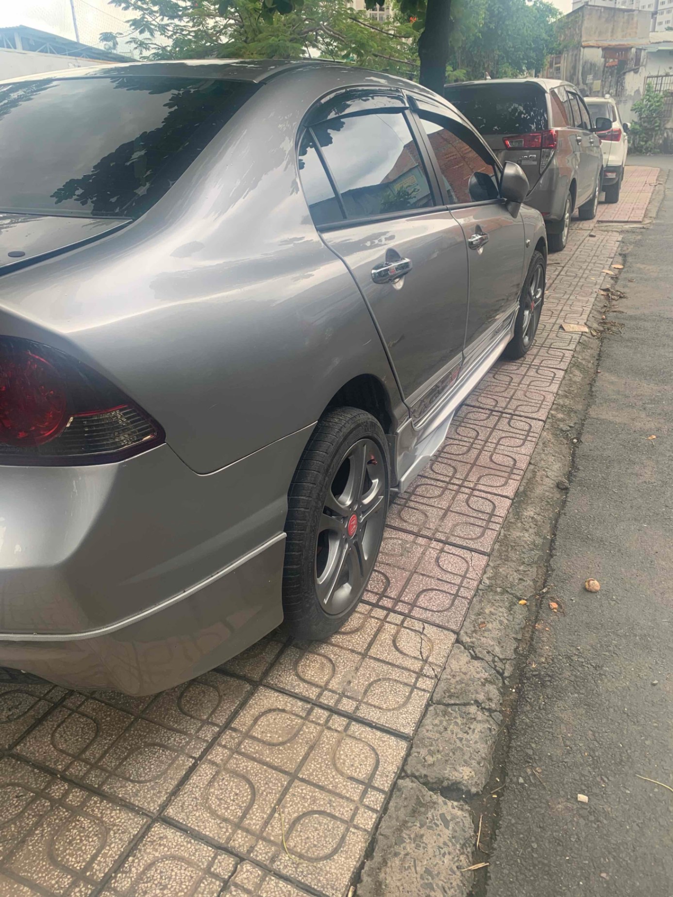 Miếng Đệm Mở Rộng Lốp Xe Honda Civic - Wheel Spacers Hợp Kim Nhôm - Có Gờ Định Tâm