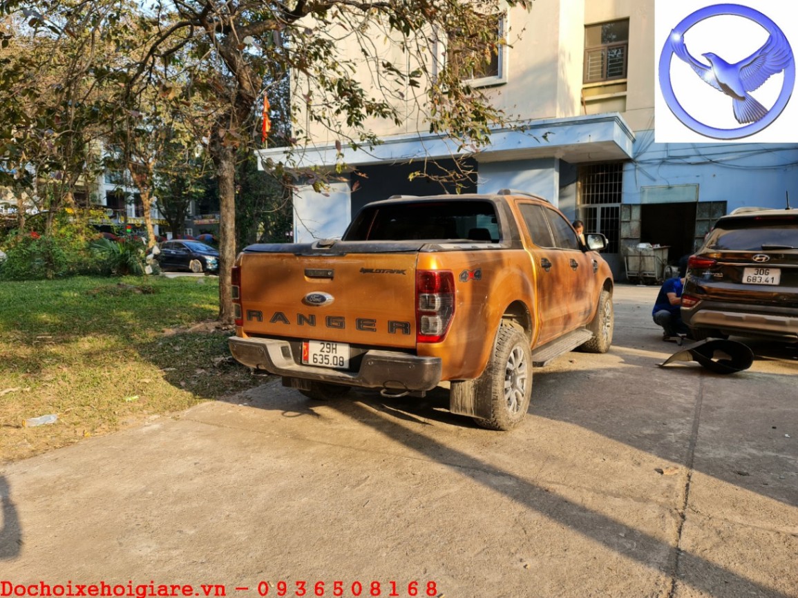 Miếng Đệm Mở Rộng Lốp Xe Ford Ranger - Wheel Spacers Hợp Kim Nhôm - Có Gờ Định Tâm