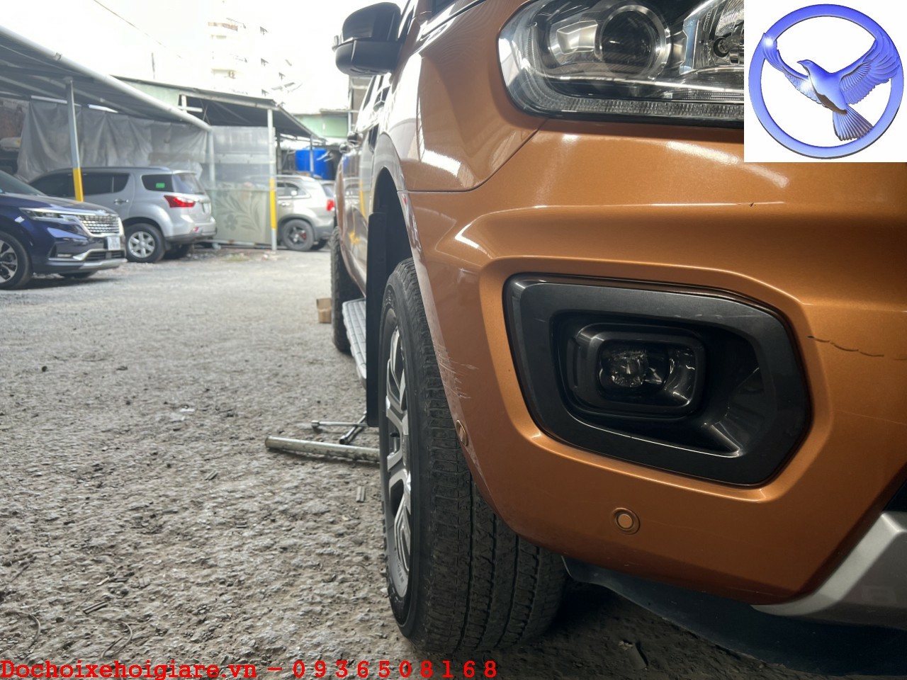 Miếng Đệm Mở Rộng Lốp Xe Ford Ranger - Wheel Spacers Hợp Kim Nhôm - Có Gờ Định Tâm