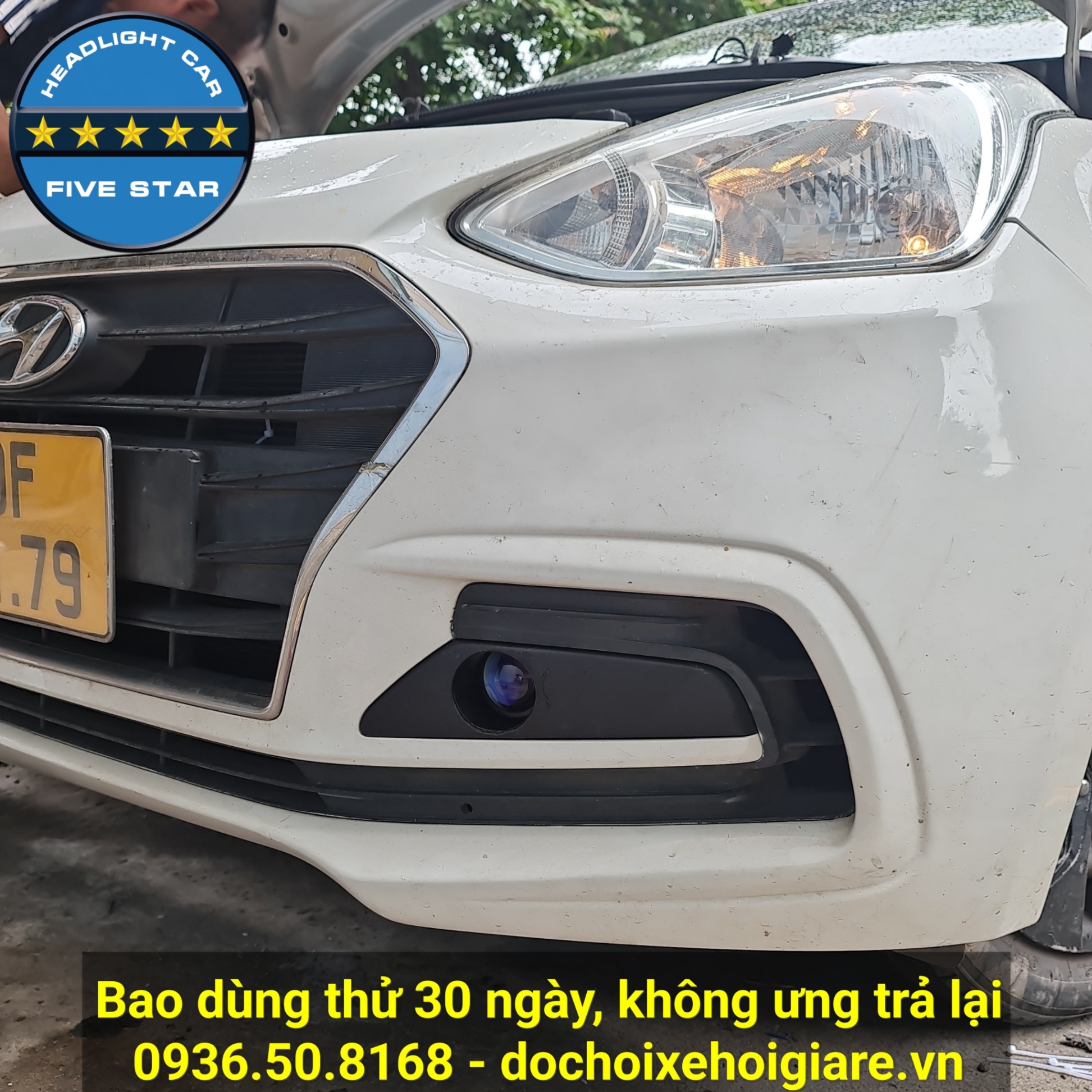 Đèn bi gầm led laser Hyundai I10 Sedan 2 đầu giá rẻ nhất. Bao dùng thử 30 ngày. Bảo hành lỗi đổi mới