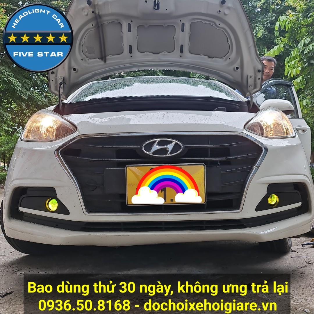 Đèn bi gầm led laser Hyundai I10 Sedan 2 đầu giá rẻ nhất. Bao dùng thử 30 ngày. Bảo hành lỗi đổi mới