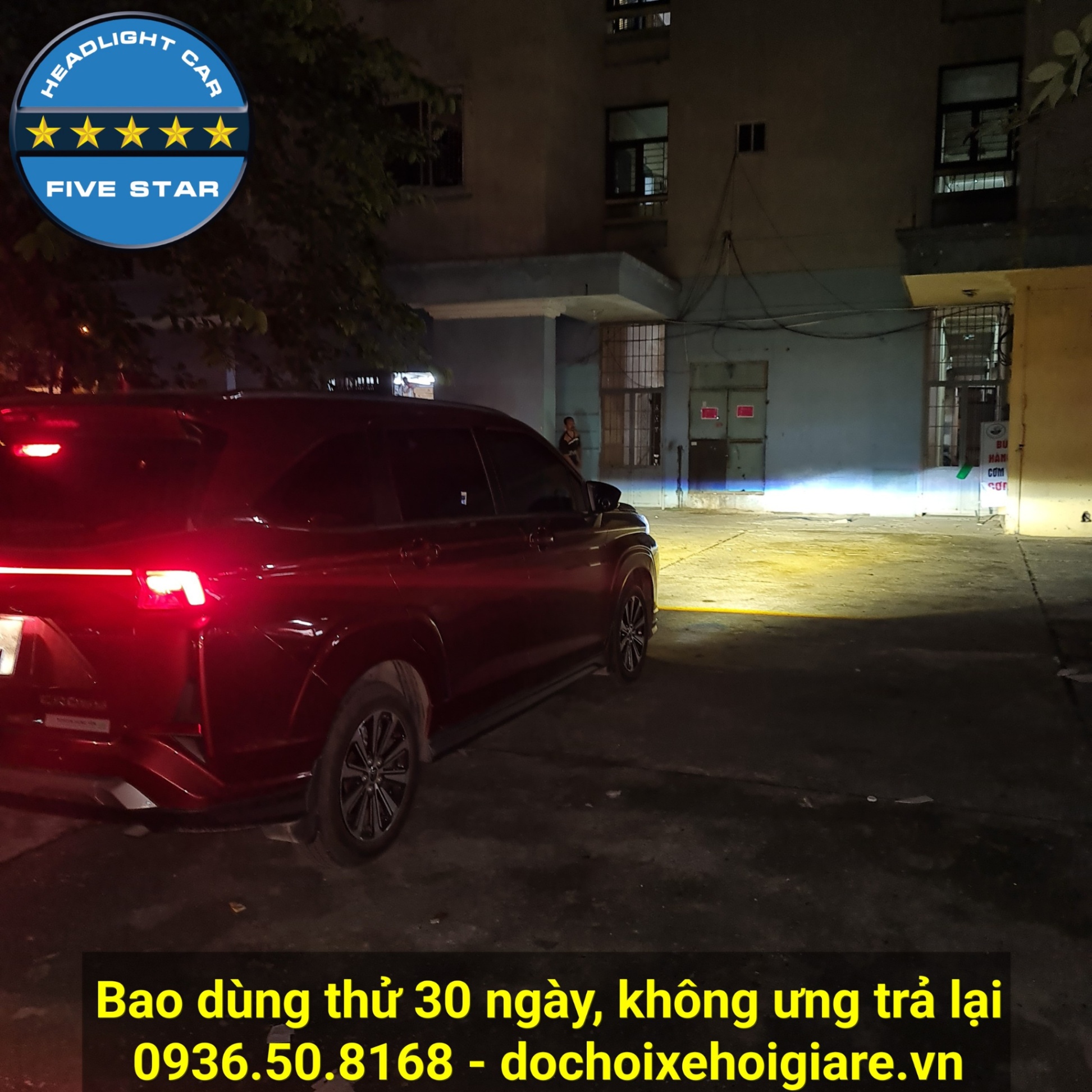 Độ đèn bi gầm led Toyota Veloz Cross 2021-2023 giá rẻ nhất. Bao dùng thử 30 ngày. Bảo hành lỗi đổi mới