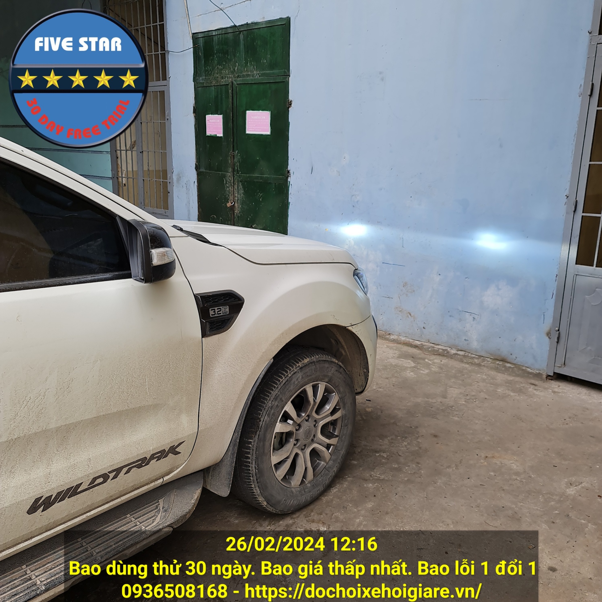 Bóng Đèn Pha Led FIVE STAR H15 45W 6000LM Sáng Trắng. Tăng Sáng Ford Ranger Wildtrak, Mazda 3 All New, CX-3