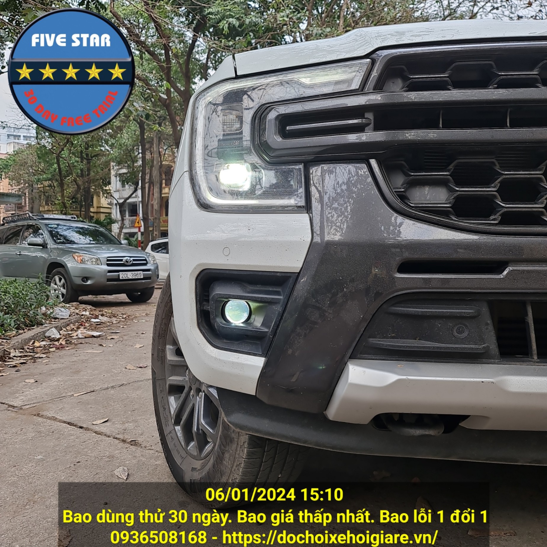 Đèn Bi Gầm Led Ford Ranger Wildtrak 2024. Bảo hành 3 năm. Bao giá rẻ nhất. Bao dùng thử 30 ngày