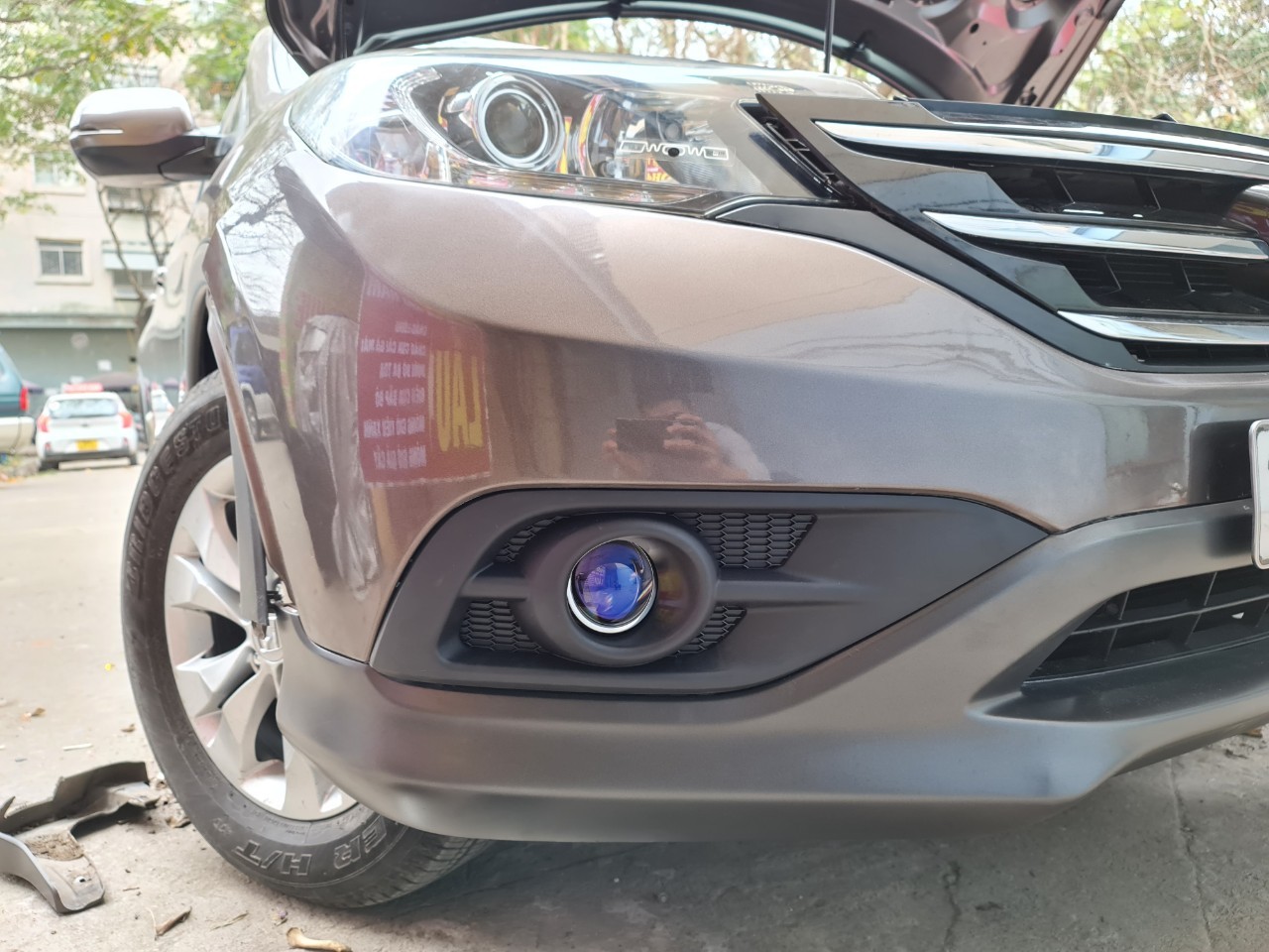 Đèn bi gầm led Honda CR-V 2013 2014. Bảo hành 3 năm. Bao giá rẻ nhất. Bao dùng thử 30 ngày