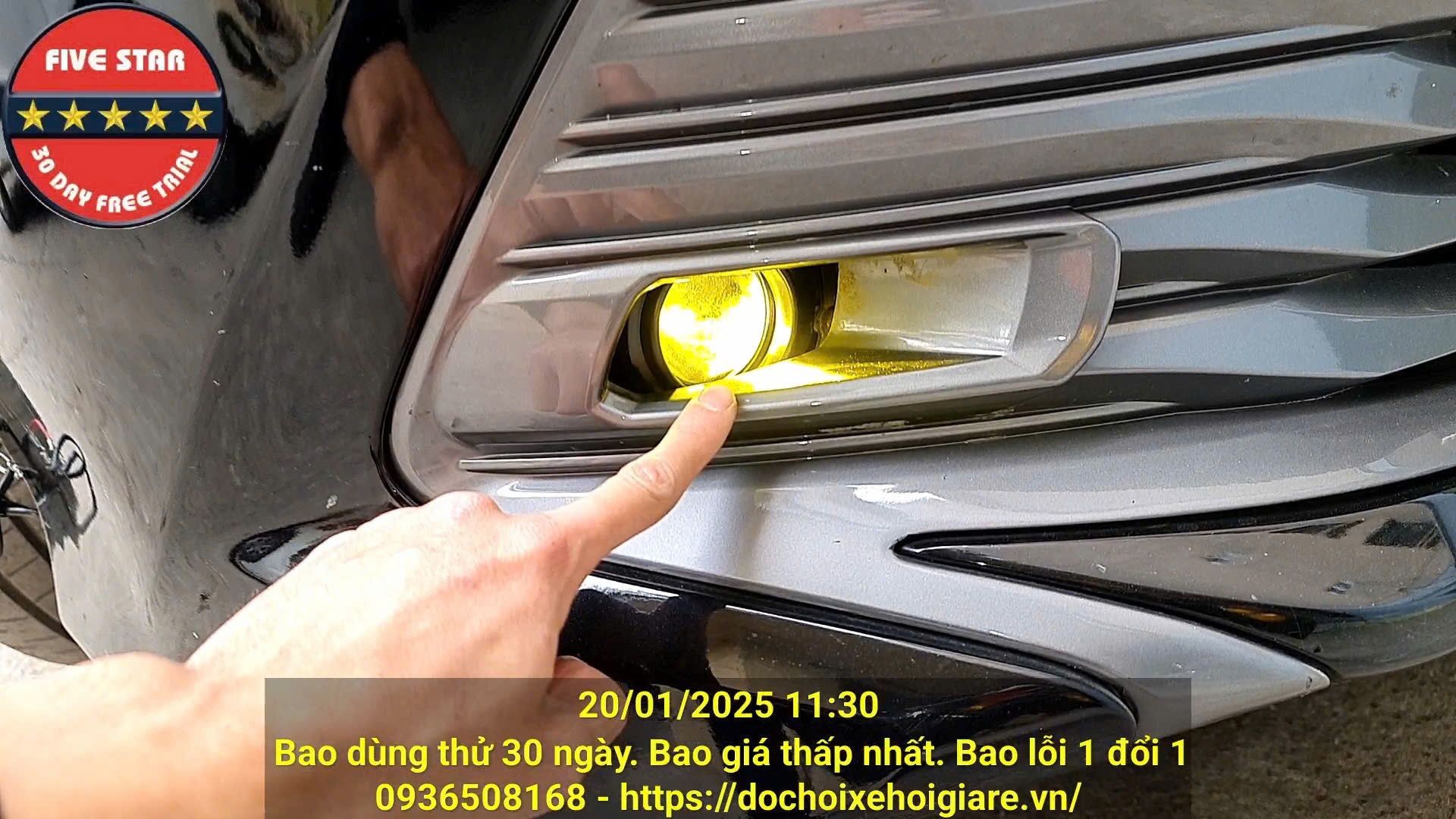 Đèn bi gầm led Toyota Camry 2018-2025. Bảo hành 3 năm. Bao giá rẻ nhất. Bao dùng thử 30 ngày