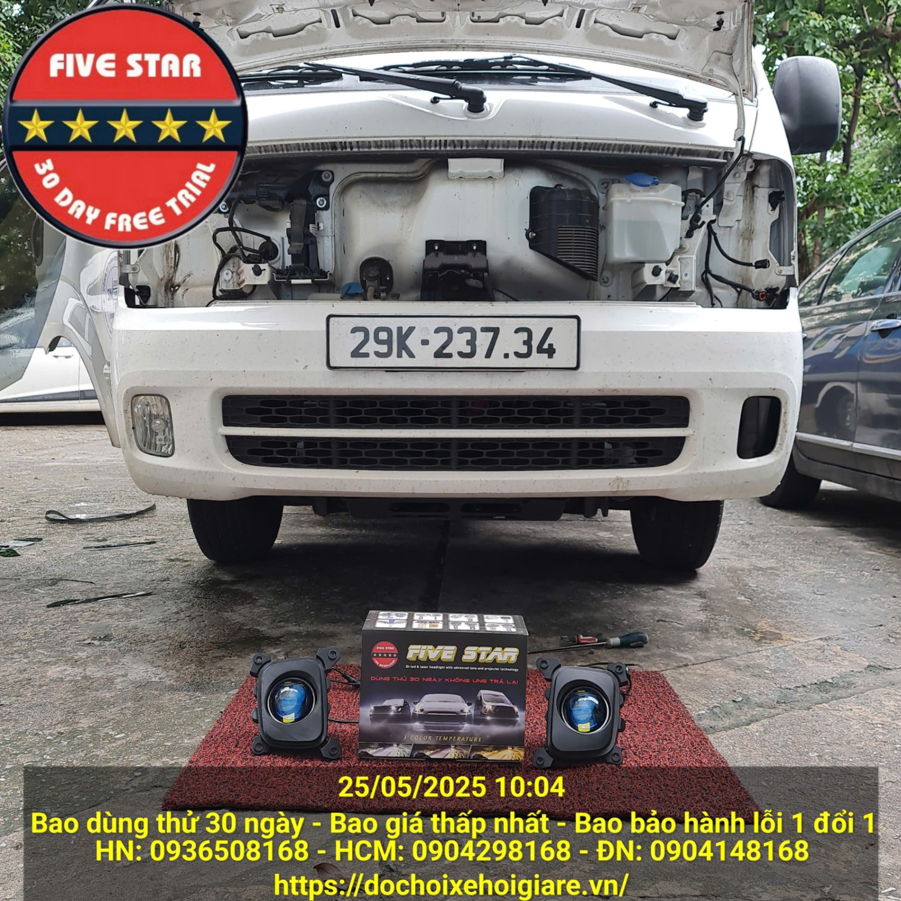 Đèn Bi Gầm Xe Tải Kia K200 - Dùng thử 30 Ngày Miễn Phí - Bao Giá Rẻ Nhất Thị Trường