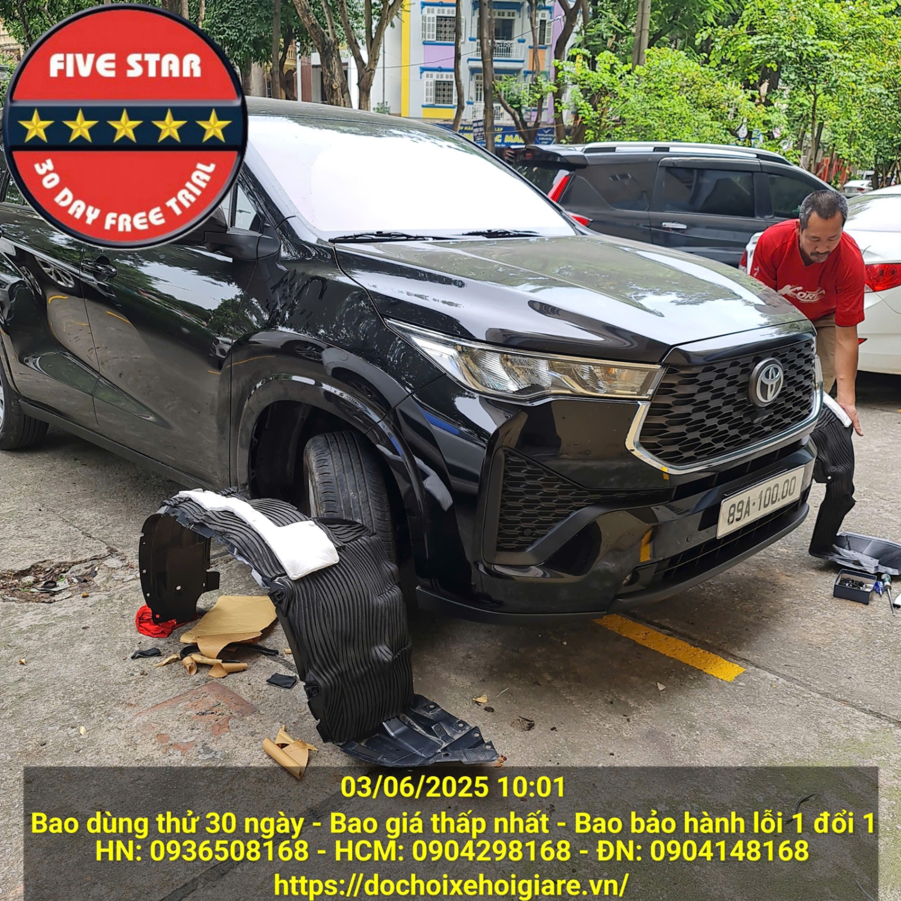 Cách Âm Chống Ồn Toyota Innova Cross - Hiệu Quả Cao, Chi Phí Thấp
