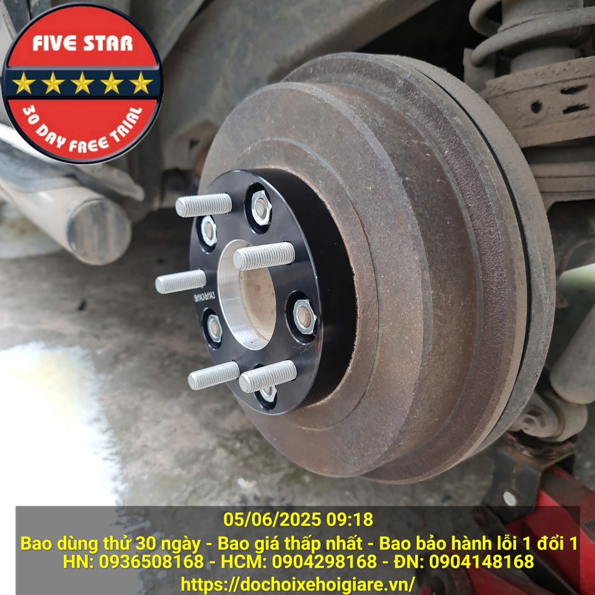 Đệm lốp Daihatsu Terios 1997-2005. Bao dùng thử 30 ngày miễn phí