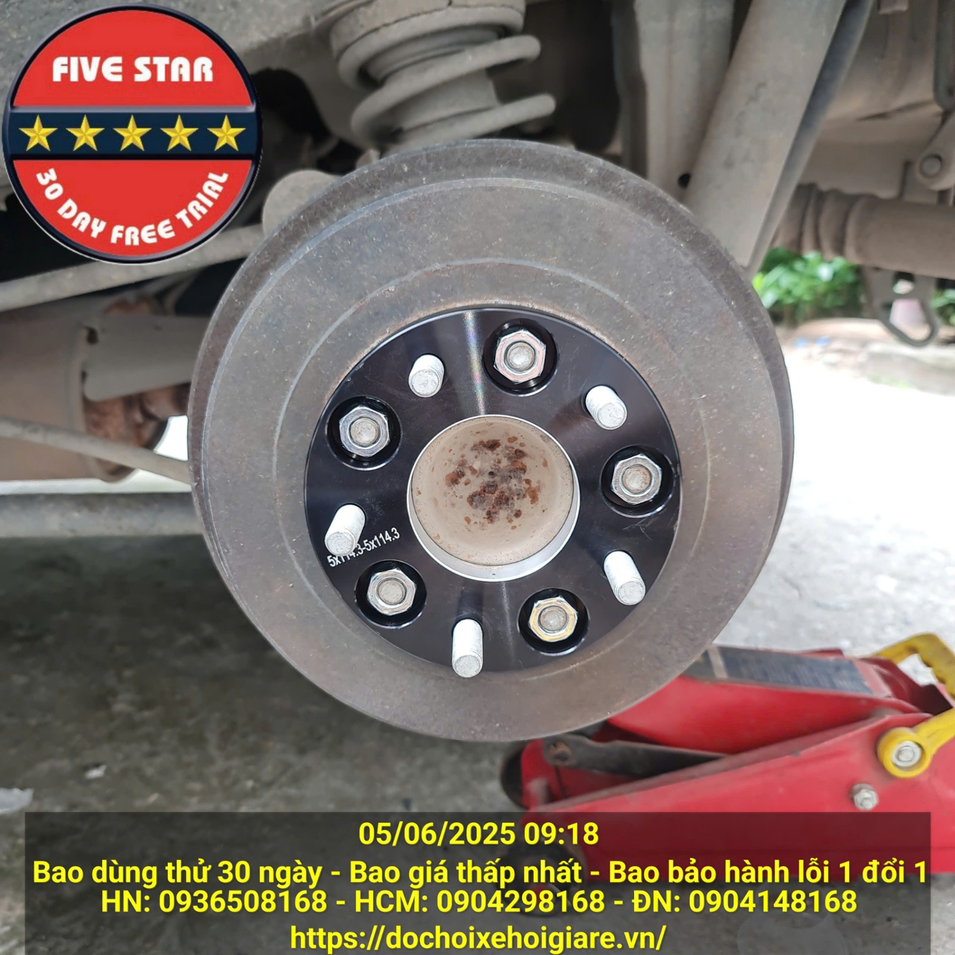Đệm lốp Daihatsu Terios 1997-2005. Bao dùng thử 30 ngày miễn phí