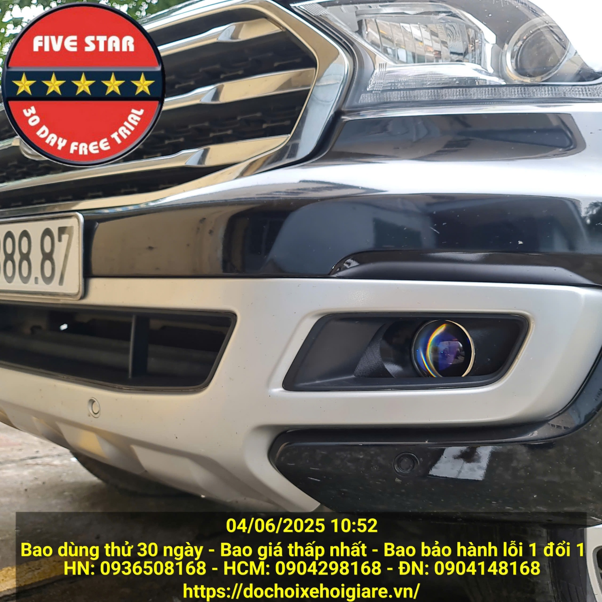 Đèn bi gầm led Ford Everest 2015-2021. Bảo hành 3 năm. Bao giá rẻ nhất. Bao dùng thử 30 ngày