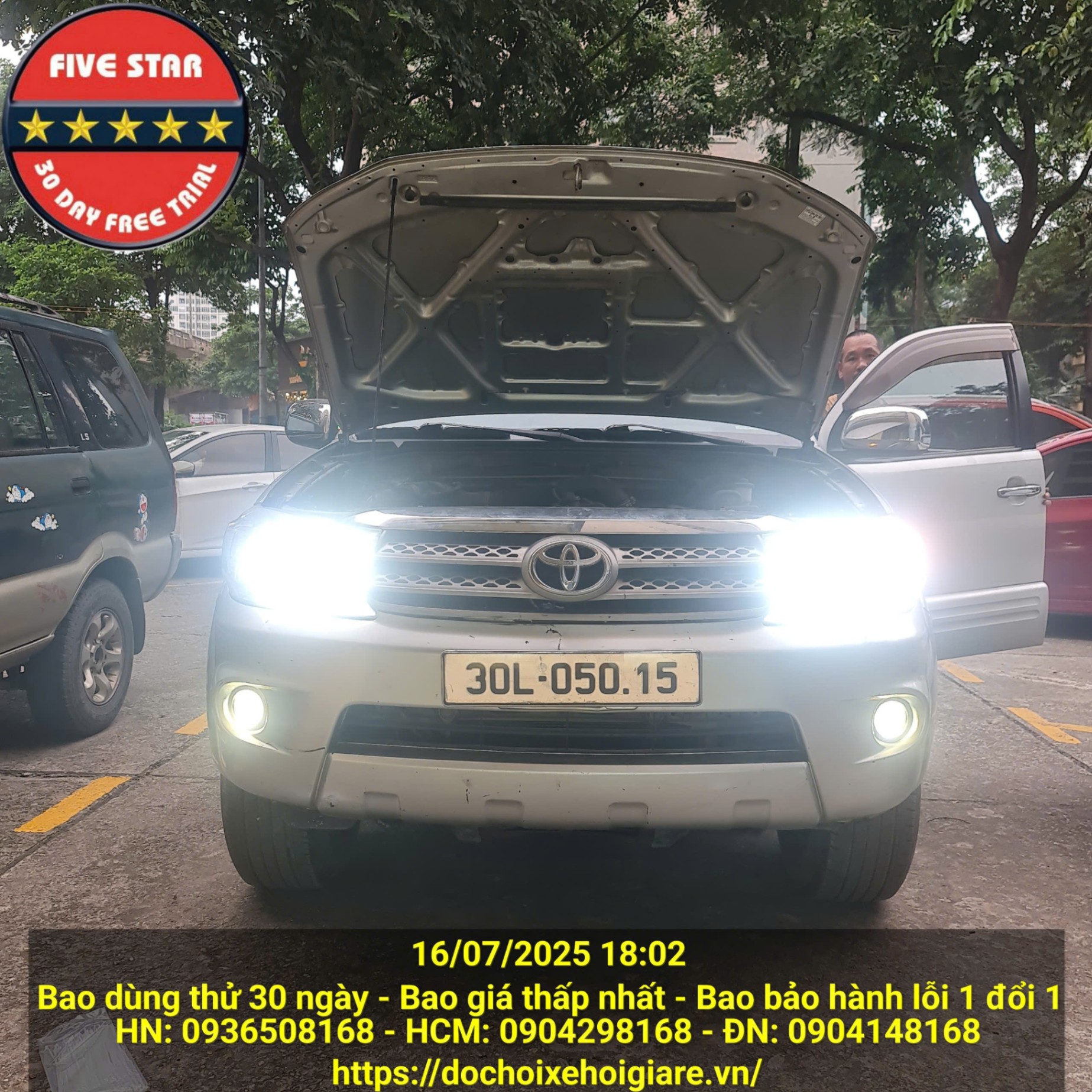 Tổng Hợp Bóng Đèn Toyota Fortuner (Mọi Đời): Pha, Gầm, Lùi, Xi Nhan – LED, Halogen, Xenon