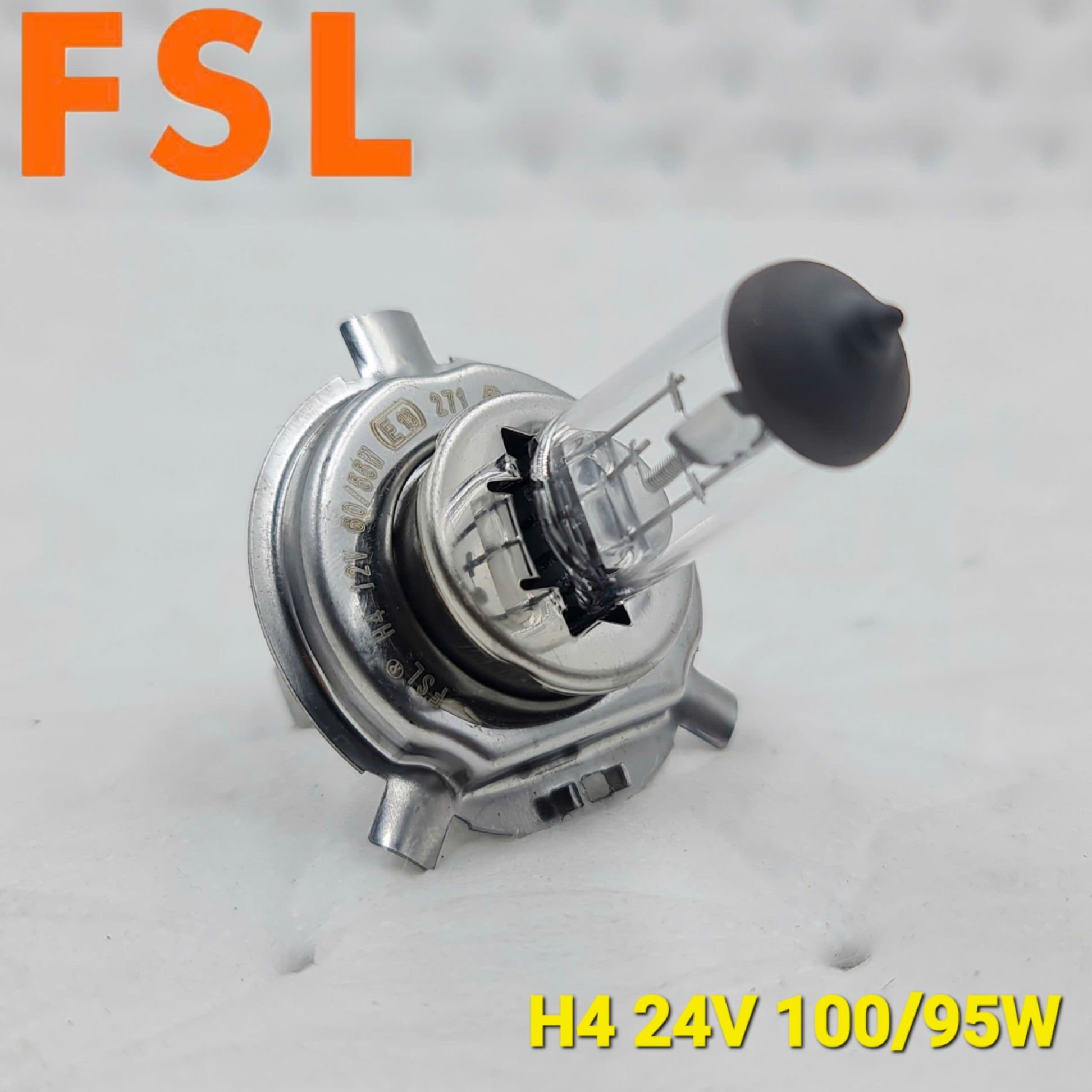 H4 Bóng Đèn Pha Gầm Halogen 1 Màu 3200K FSL 24V 100/95W