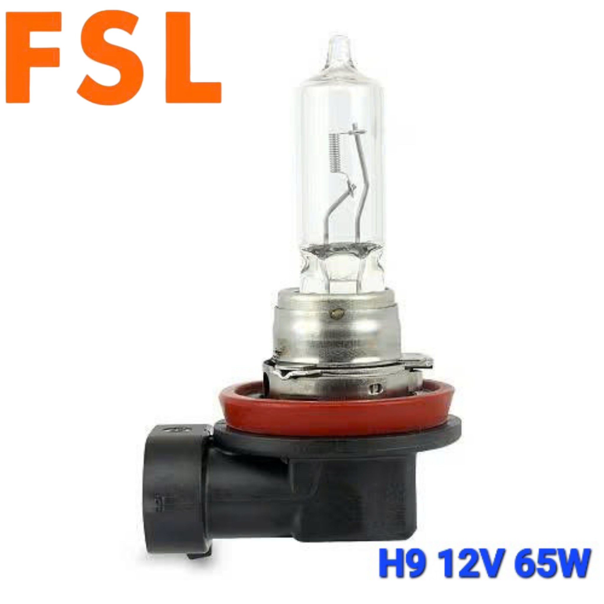 Bóng Đèn Pha Gầm Ô Tô Halogen 1 Màu FSL 12V H1 H3 H4 H7 H8 H9 H10 H11 H15 H16 9005 9006 9012 880 881