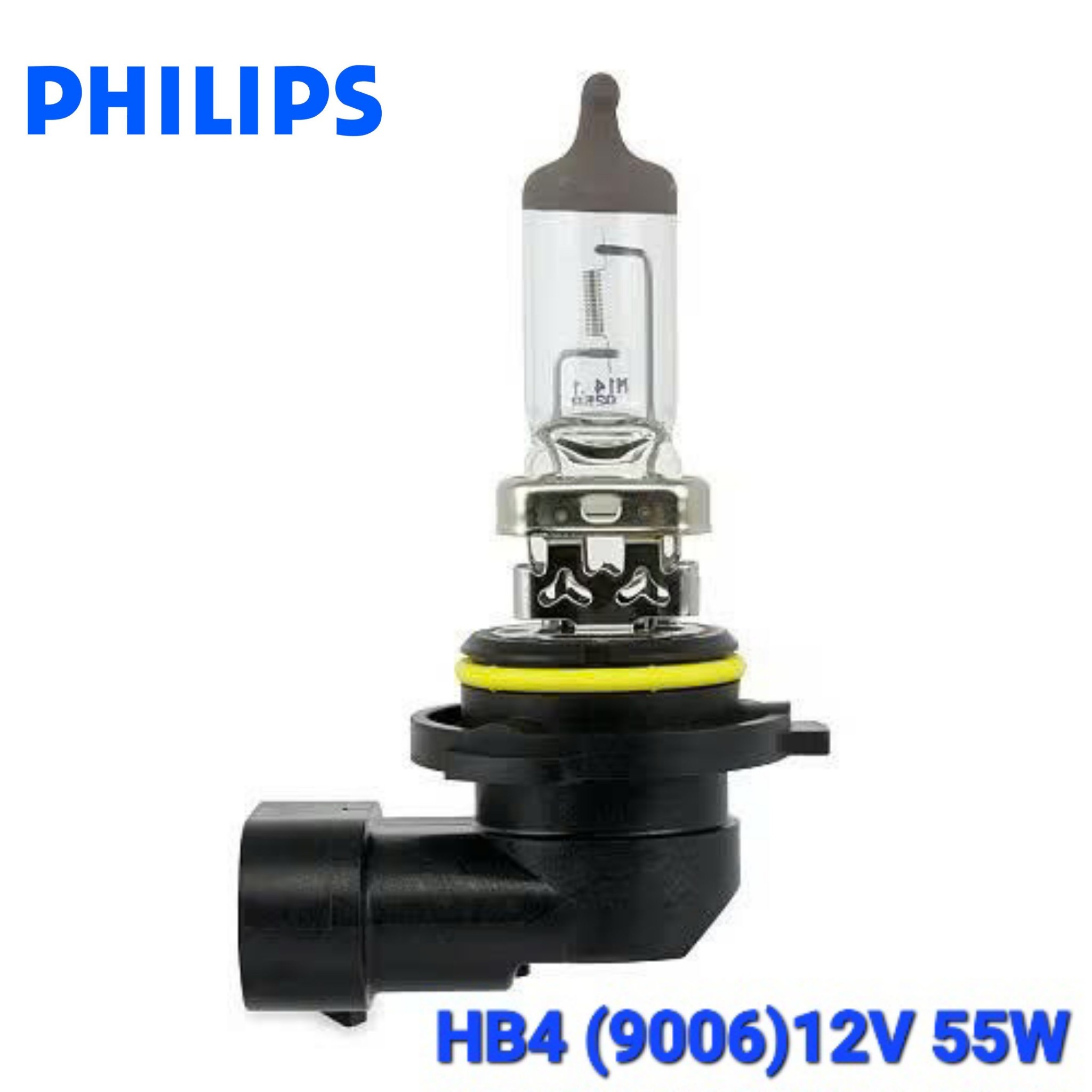 Bóng Đèn Pha Gầm Ô Tô Halogen 1 Màu PHILIPS 12V H1 H3 H4 H7 H8 H9 H10 H11 H15 H16 9005 9006 9012 880 881