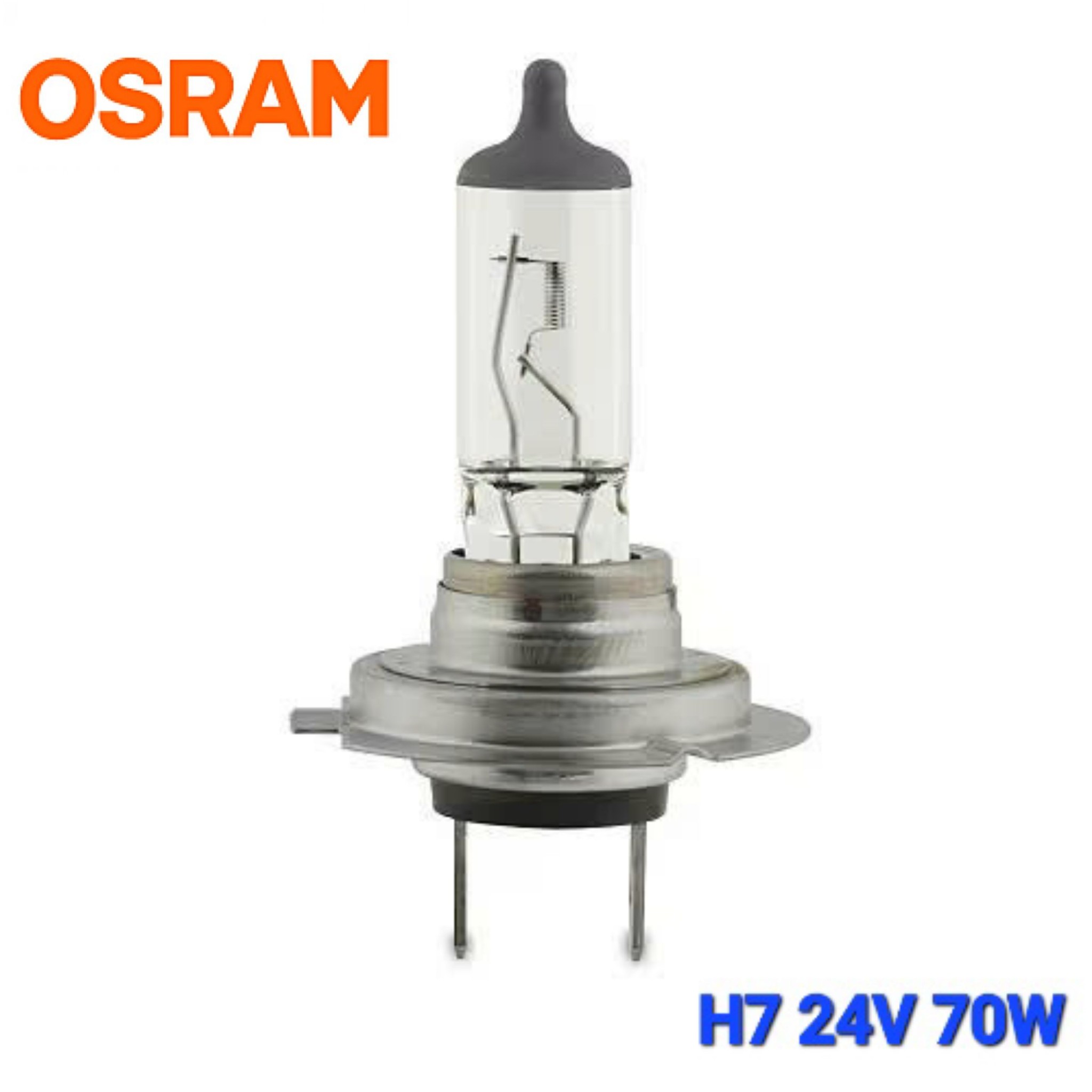 Bóng Đèn Pha Gầm Ô Tô Halogen 1 Màu OSRAM 24V 70W H1 H3 H4 H7