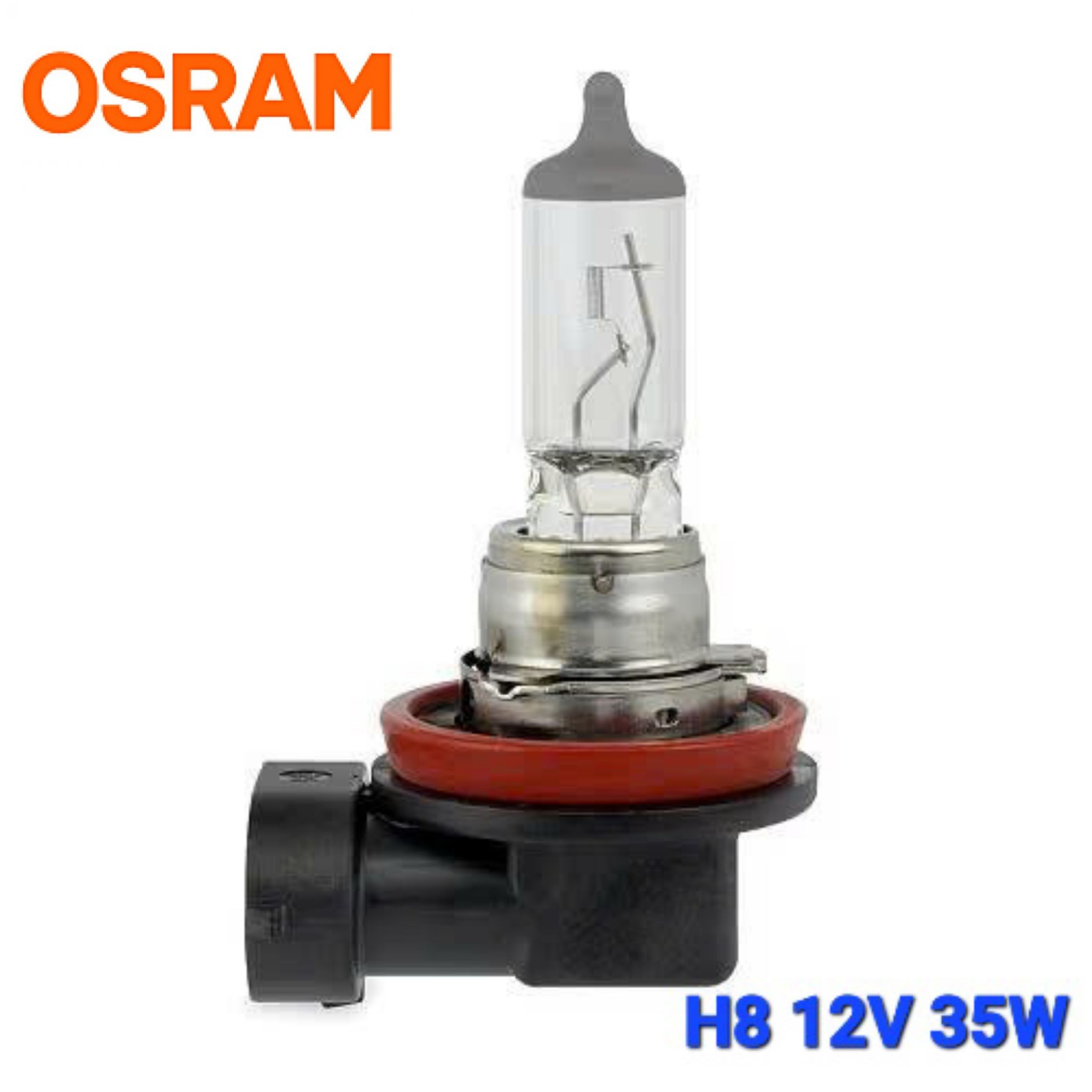 Bóng Đèn Pha Gầm Ô Tô Halogen 1 Màu OSRAM 12V H1 H3 H4 H7 H8 H9 H10 H11 H15 H16 9005 9006 9012 880 881