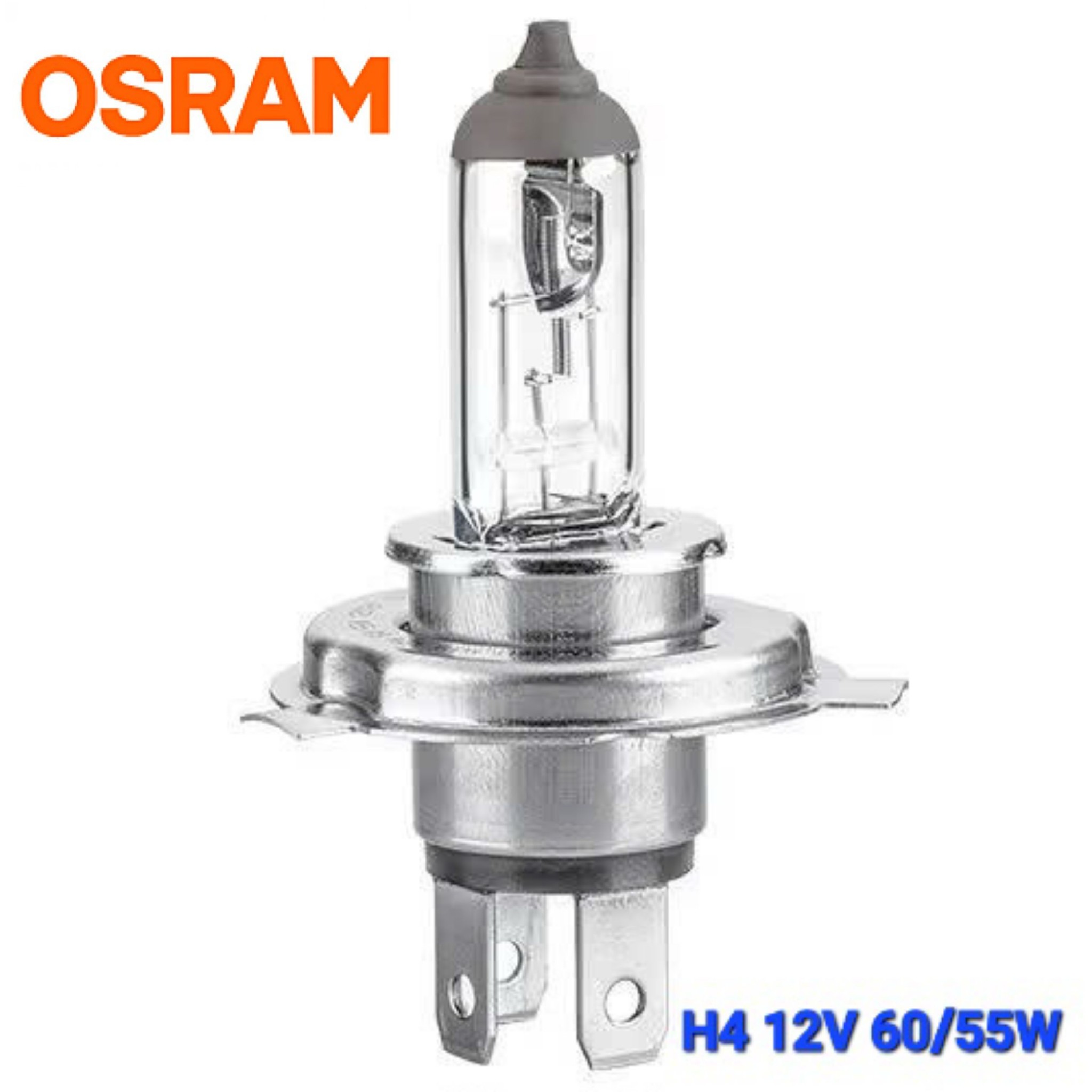 Bóng Đèn Pha Gầm Ô Tô Halogen 1 Màu OSRAM 12V H1 H3 H4 H7 H8 H9 H10 H11 H15 H16 9005 9006 9012 880 881