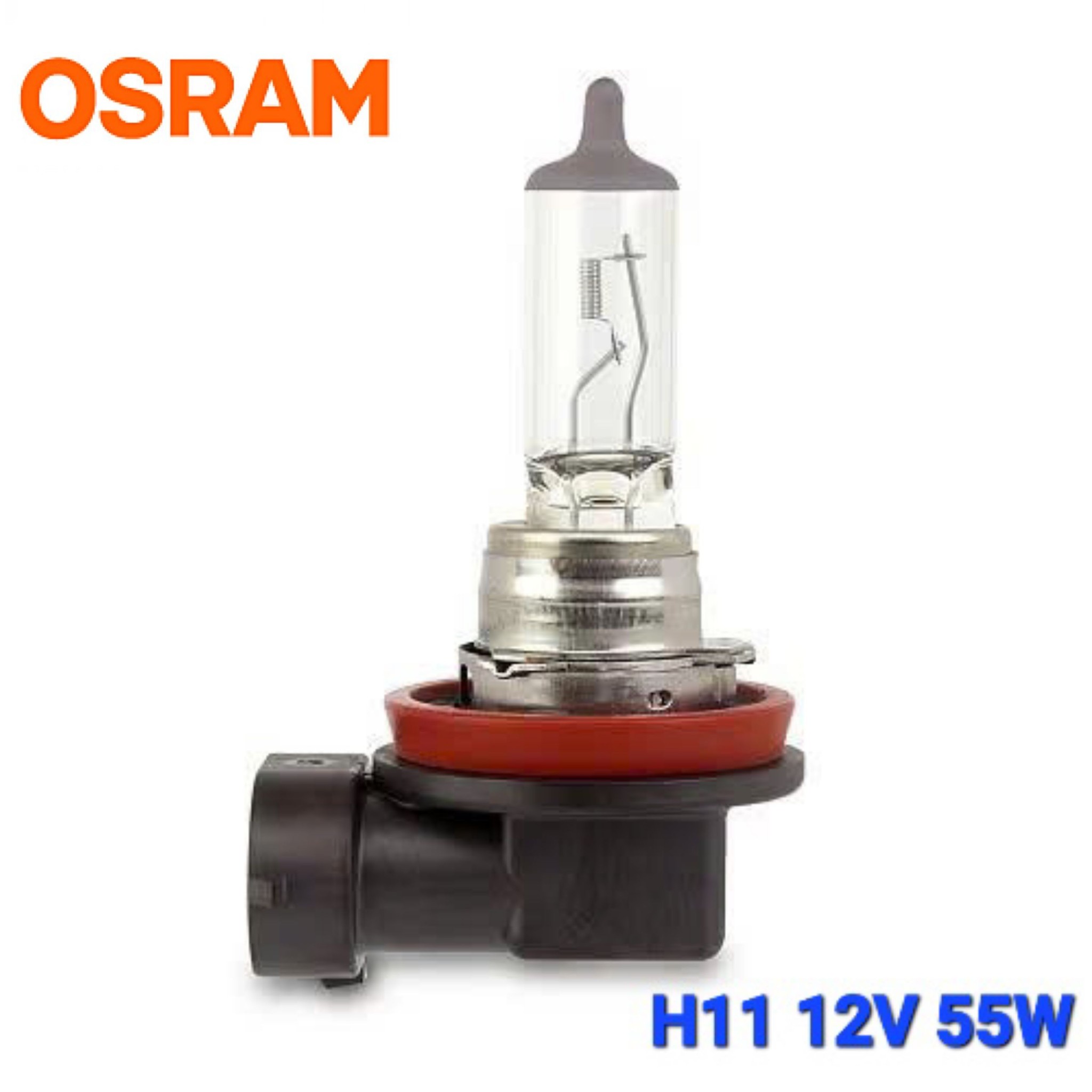 Bóng Đèn Pha Gầm Ô Tô Halogen 1 Màu OSRAM 12V H1 H3 H4 H7 H8 H9 H10 H11 H15 H16 9005 9006 9012 880 881