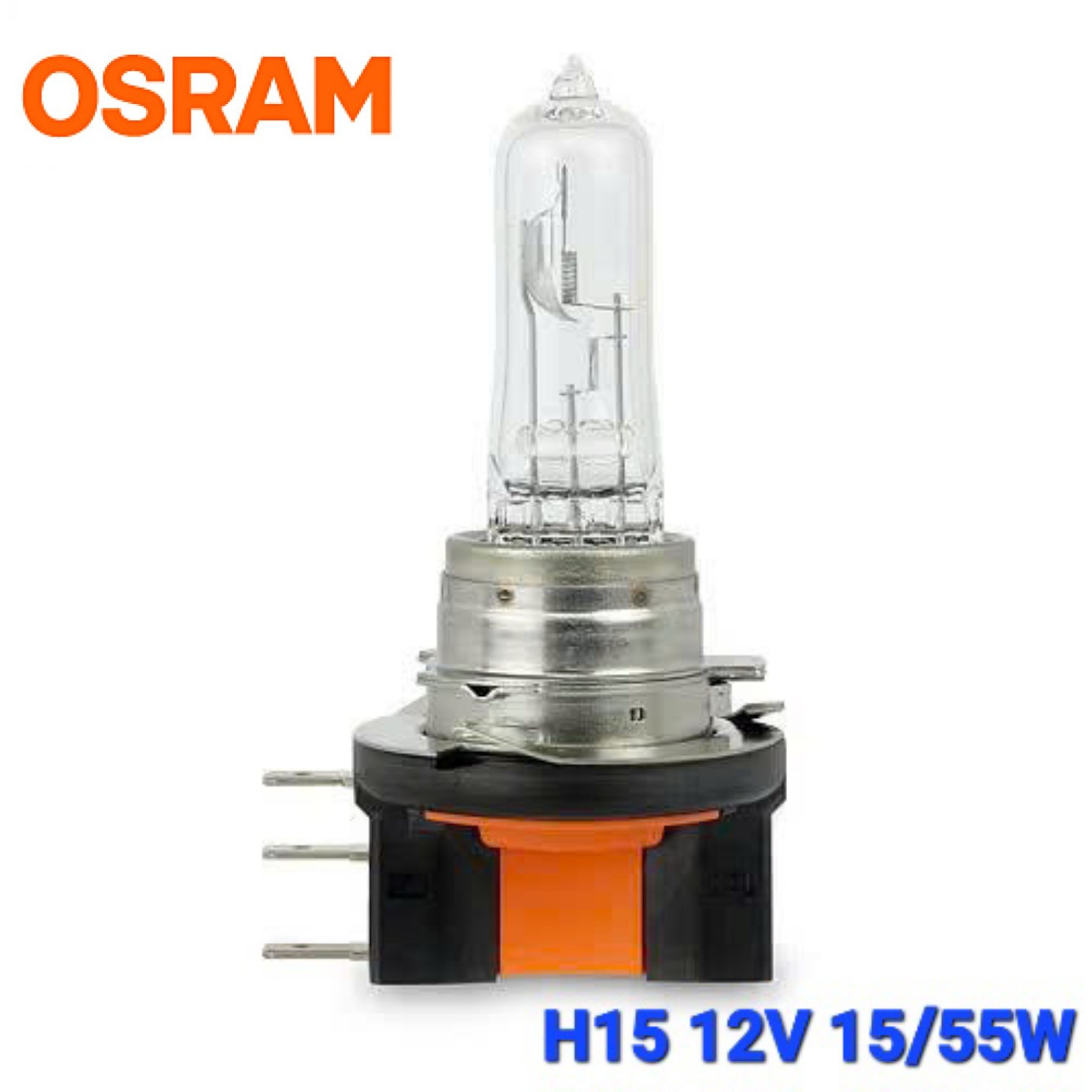 Bóng Đèn Pha Gầm Ô Tô Halogen 1 Màu OSRAM 12V H1 H3 H4 H7 H8 H9 H10 H11 H15 H16 9005 9006 9012 880 881