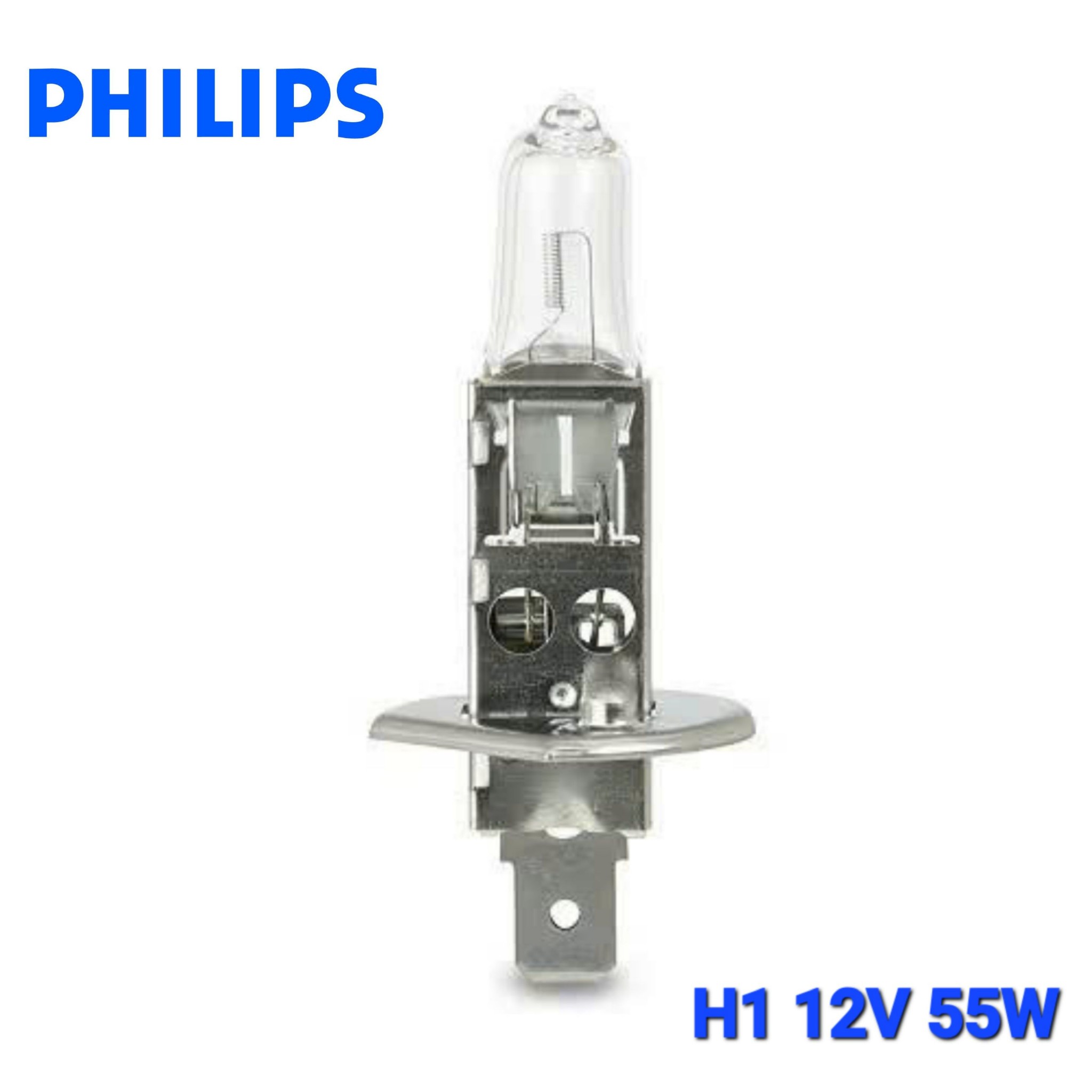 Bóng Đèn Pha Gầm Ô Tô Halogen 1 Màu PHILIPS 12V H1 H3 H4 H7 H8 H9 H10 H11 H15 H16 9005 9006 9012 880 881
